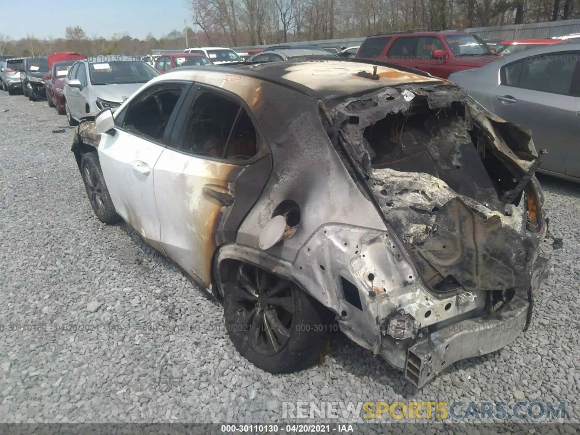 3 Photograph of a damaged car JTHU9JBH1K2005861 LEXUS UX 2019