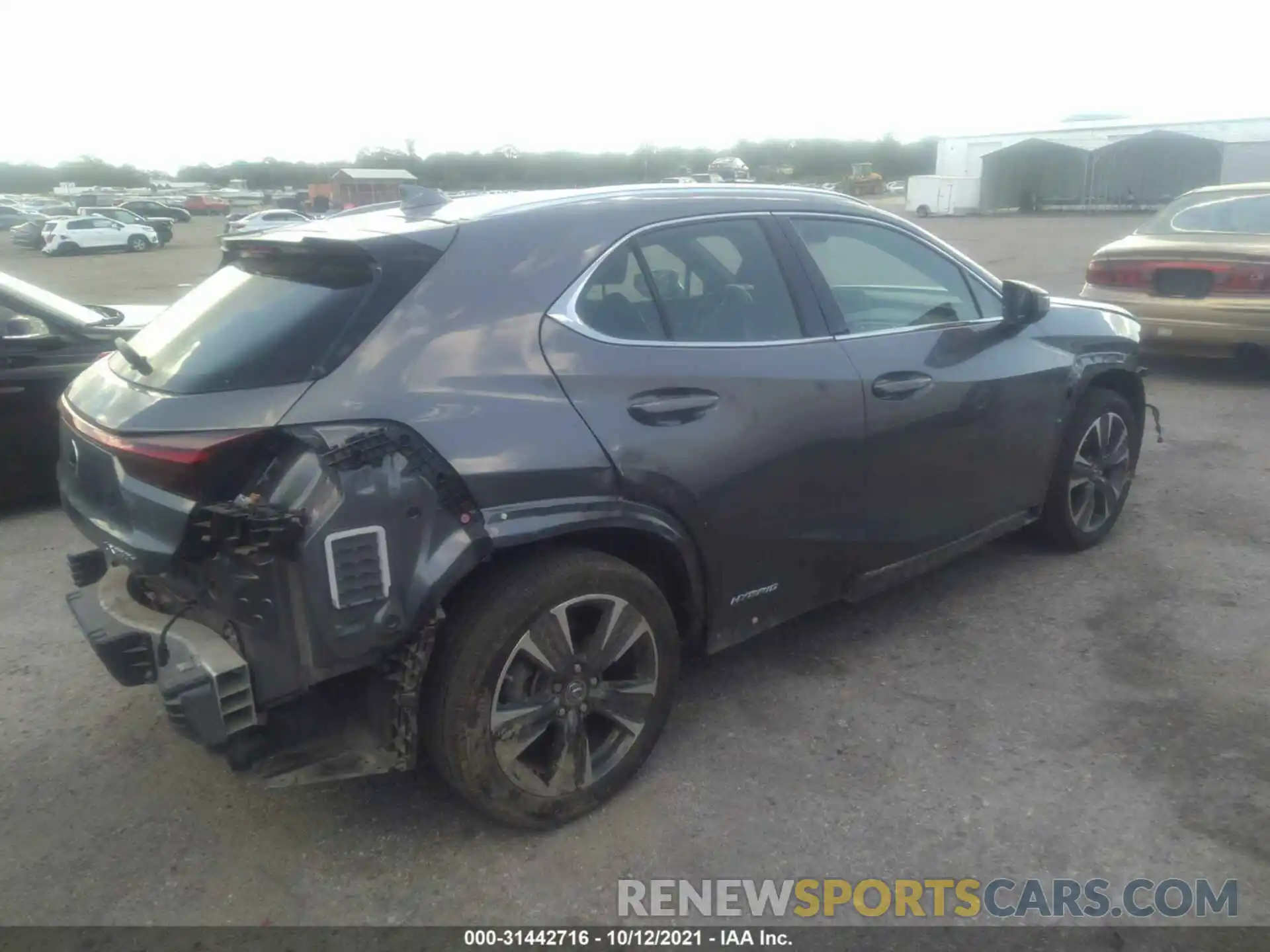 4 Photograph of a damaged car JTHU9JBH3K2002167 LEXUS UX 2019