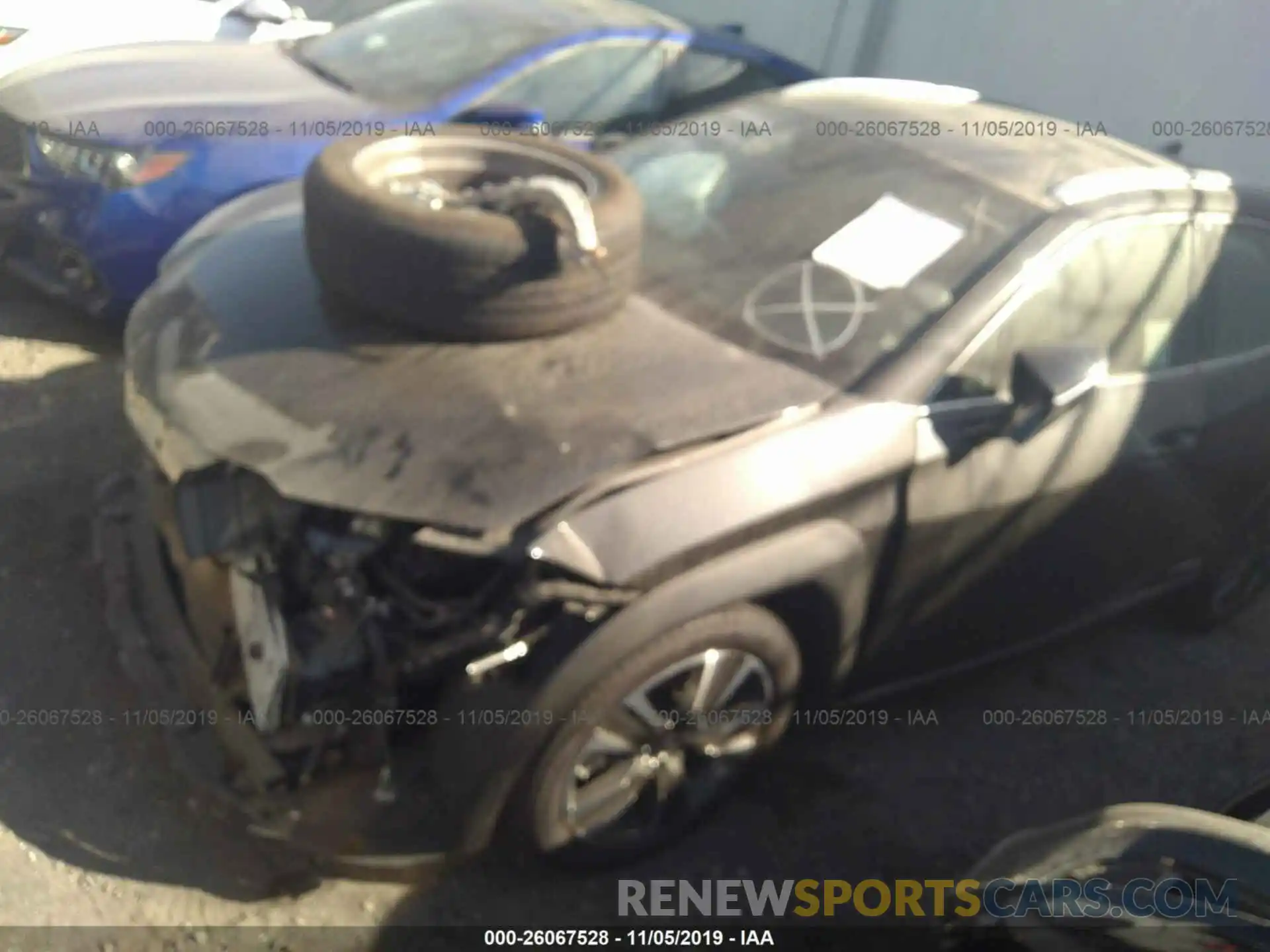 2 Photograph of a damaged car JTHU9JBH3K2009362 LEXUS UX 2019