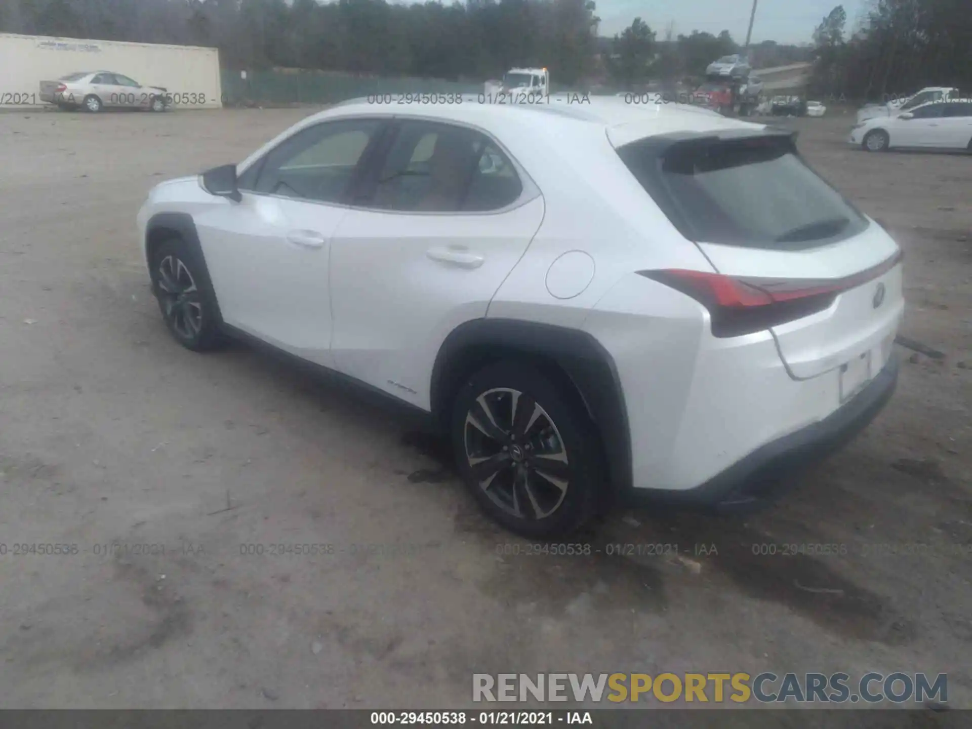 3 Photograph of a damaged car JTHU9JBH3K2011161 LEXUS UX 2019