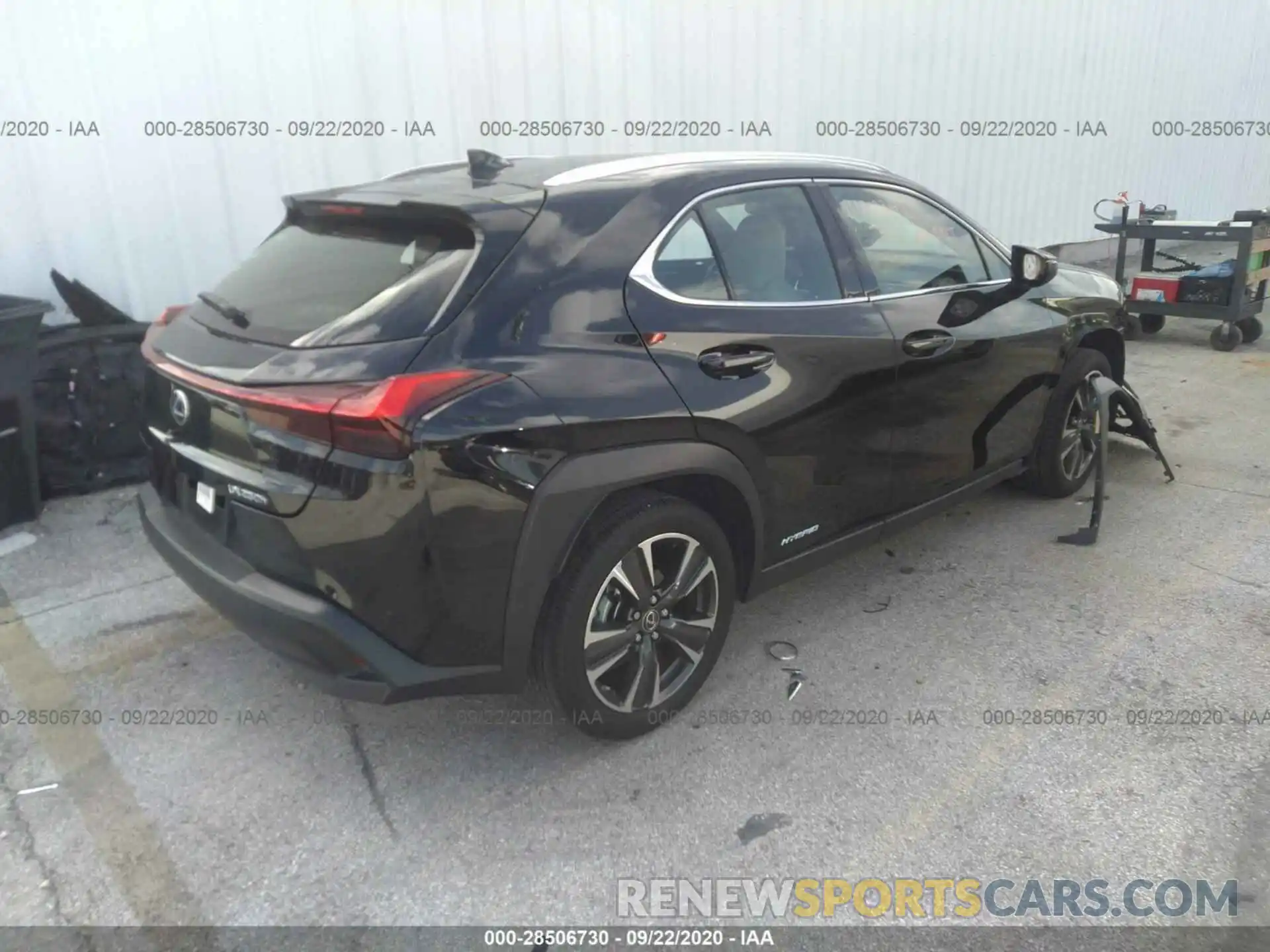 4 Photograph of a damaged car JTHU9JBH4K2006454 LEXUS UX 2019