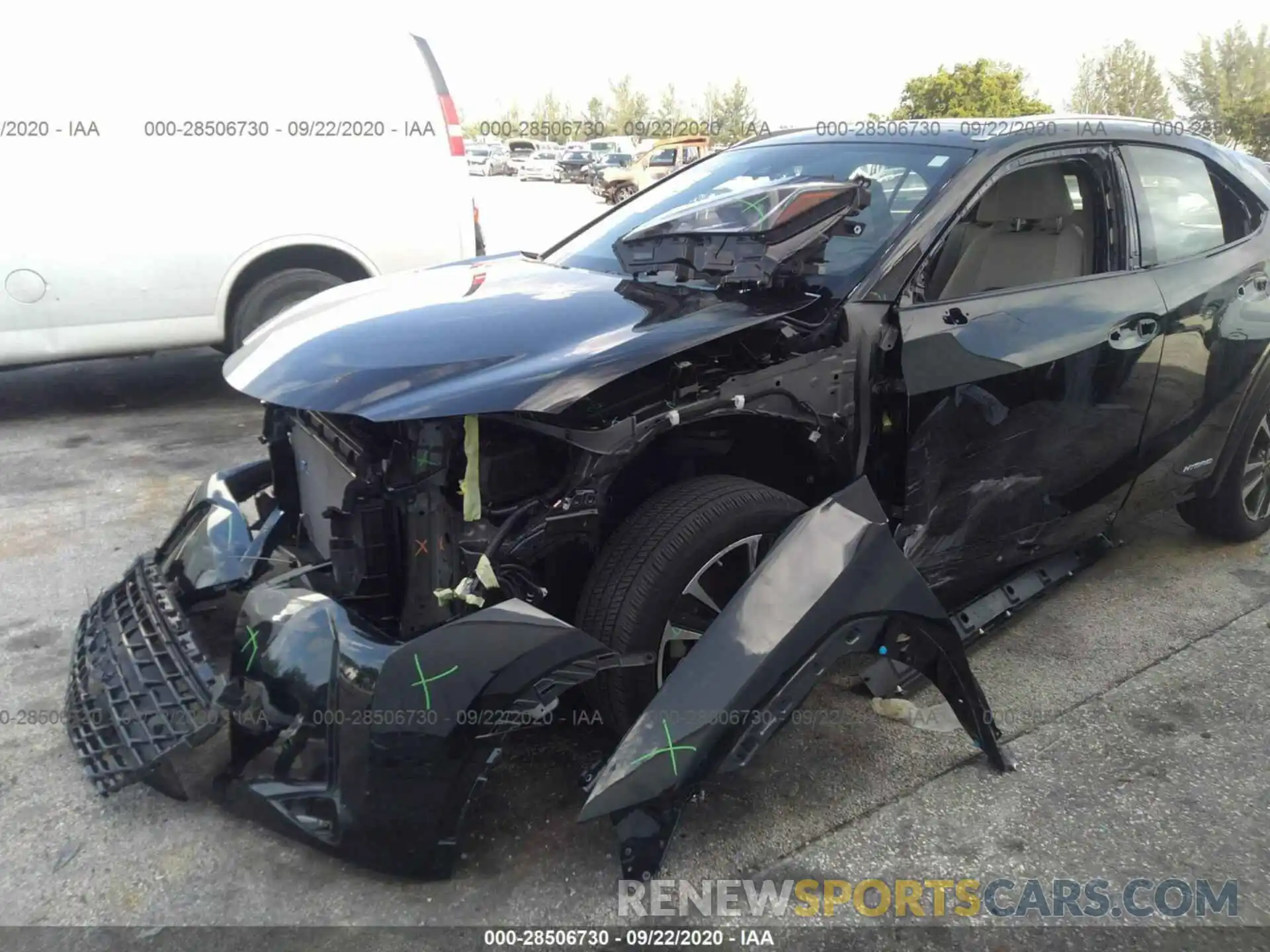 6 Photograph of a damaged car JTHU9JBH4K2006454 LEXUS UX 2019