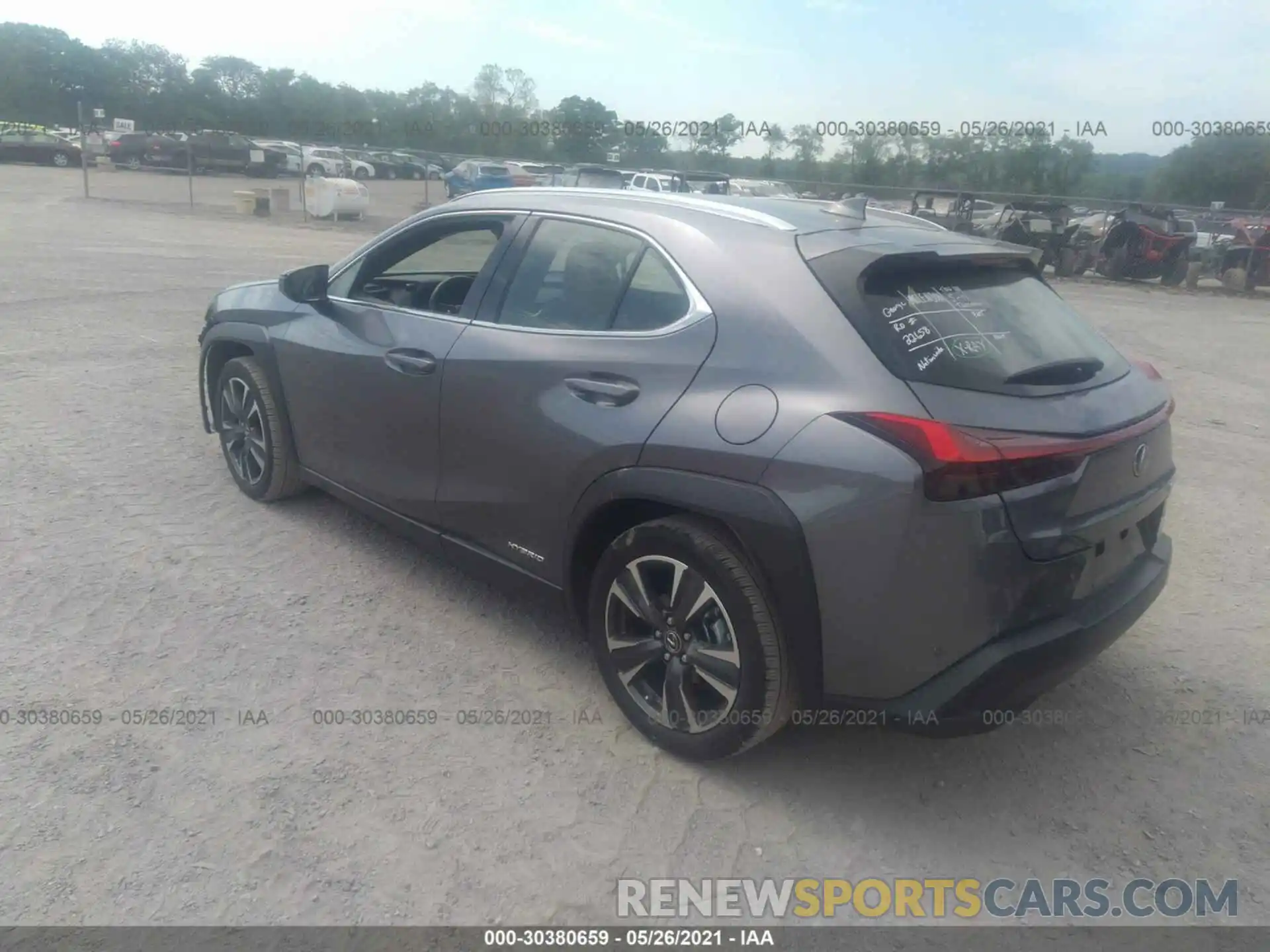 3 Photograph of a damaged car JTHU9JBH4K2013694 LEXUS UX 2019