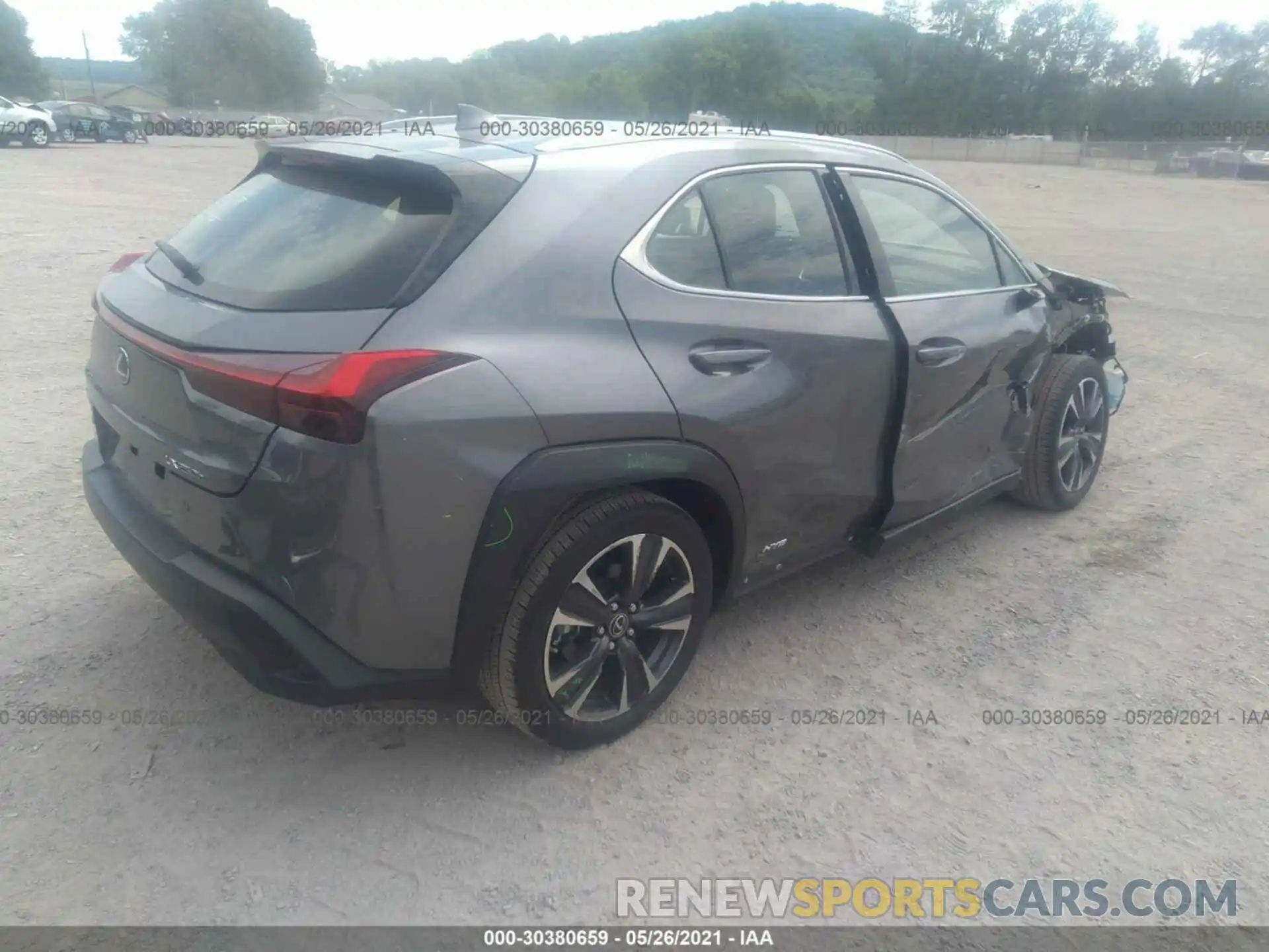 4 Photograph of a damaged car JTHU9JBH4K2013694 LEXUS UX 2019