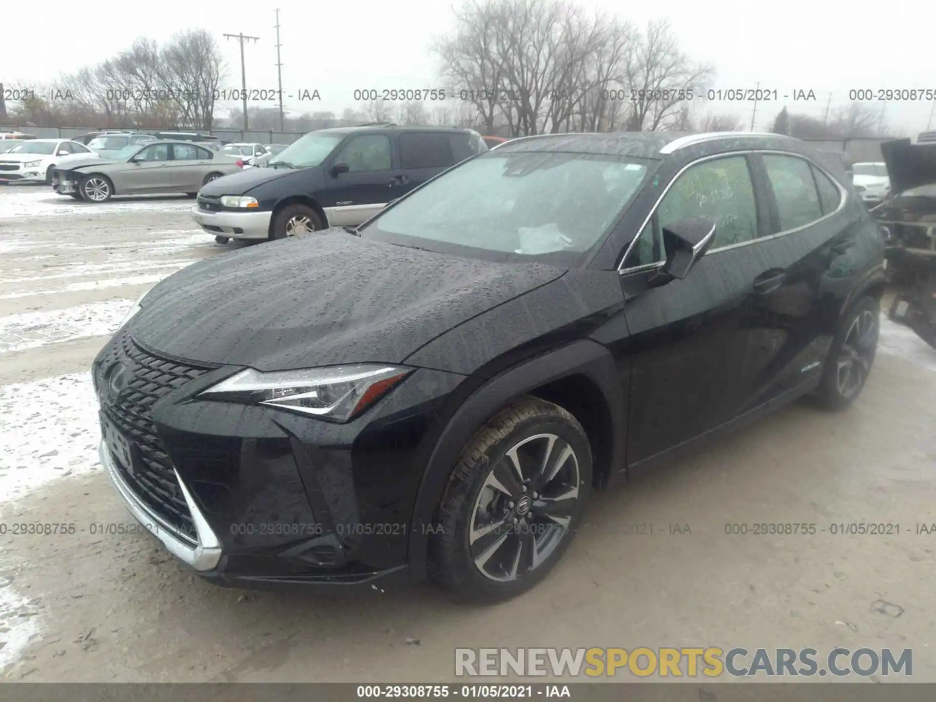 2 Photograph of a damaged car JTHU9JBH4K2018488 LEXUS UX 2019