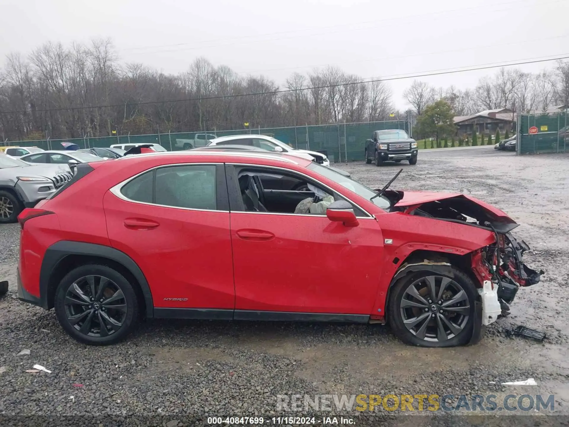 13 Photograph of a damaged car JTHU9JBH5K2006513 LEXUS UX 2019