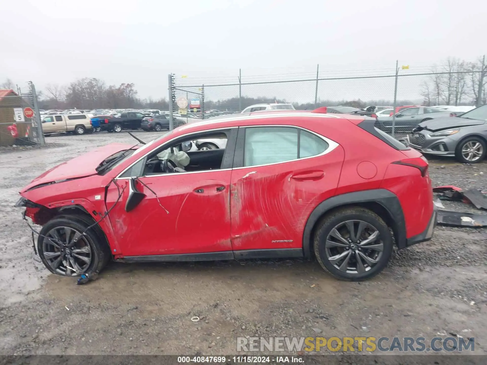 14 Photograph of a damaged car JTHU9JBH5K2006513 LEXUS UX 2019