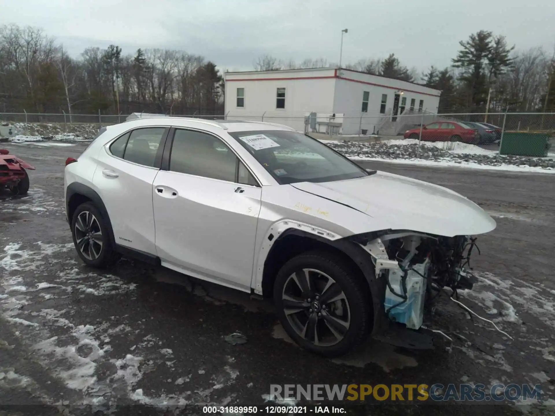 1 Photograph of a damaged car JTHU9JBH6K2016533 LEXUS UX 2019