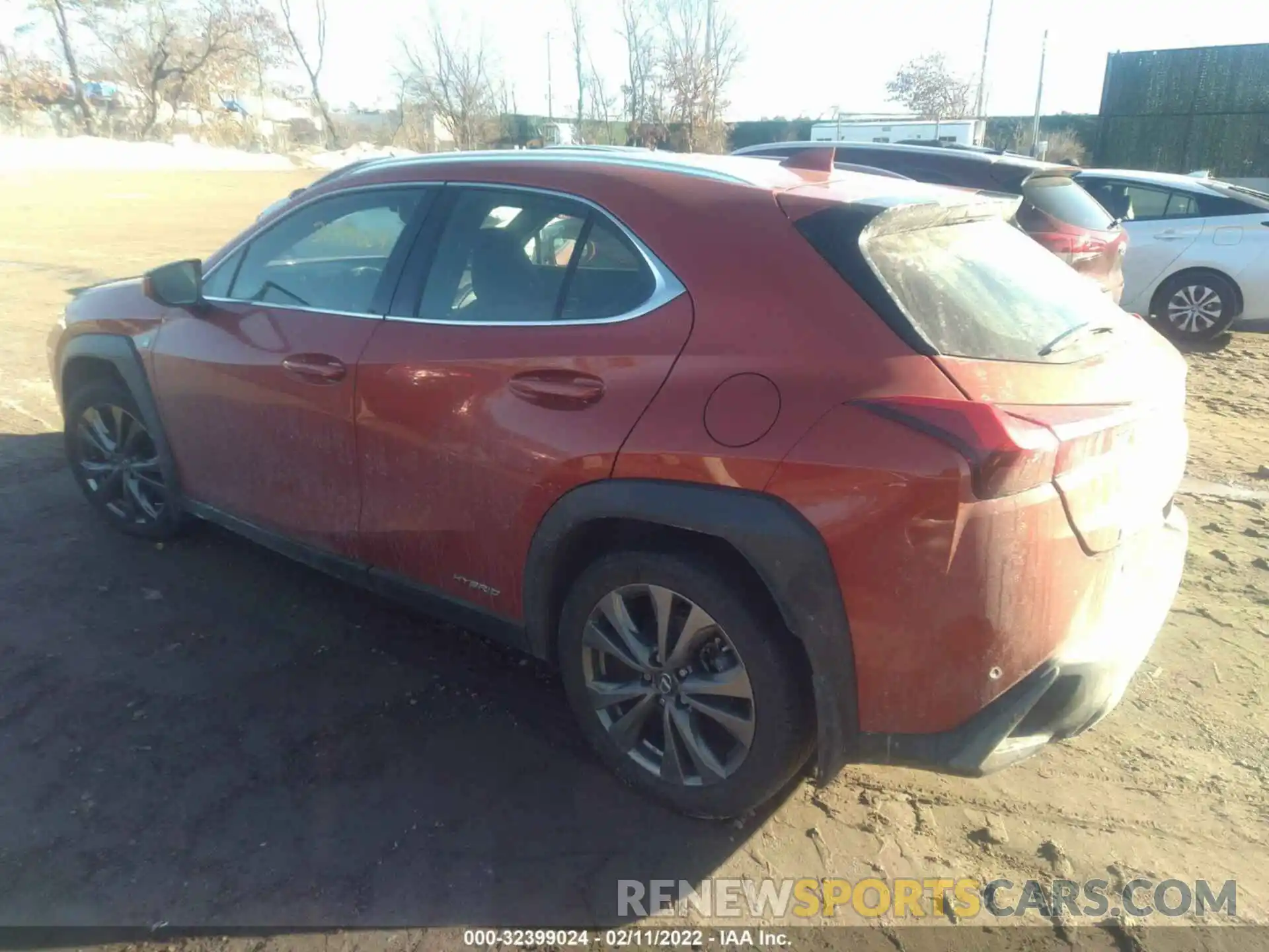 3 Photograph of a damaged car JTHU9JBH8K2002570 LEXUS UX 2019