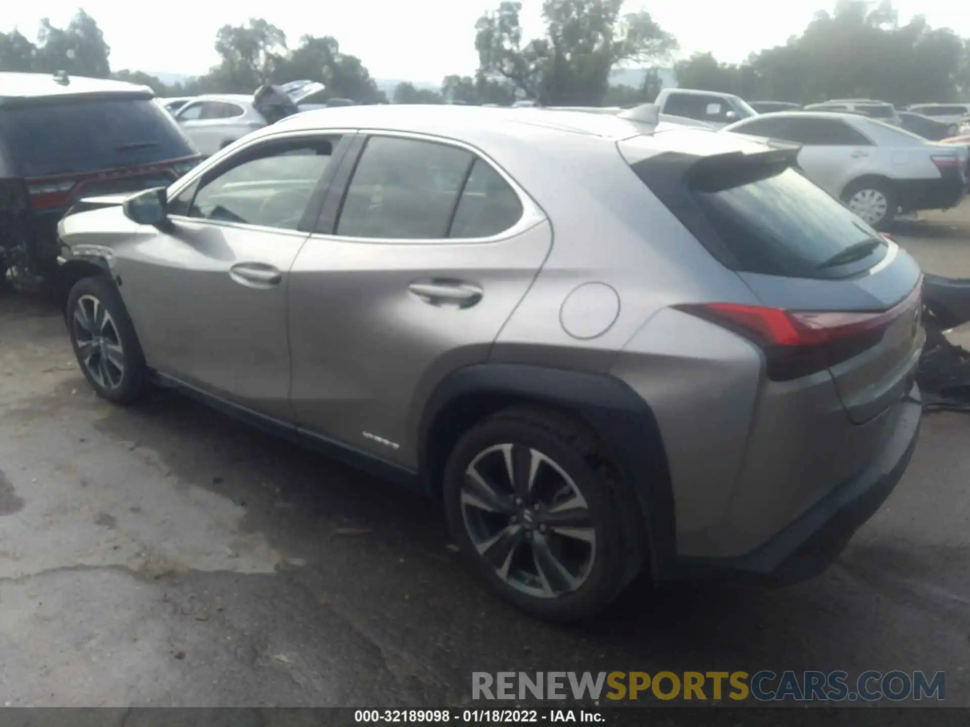 3 Photograph of a damaged car JTHU9JBH8K2007218 LEXUS UX 2019