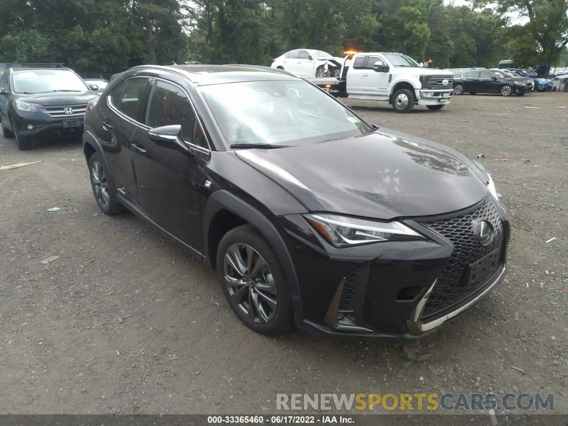 1 Photograph of a damaged car JTHU9JBH9K2003016 LEXUS UX 2019