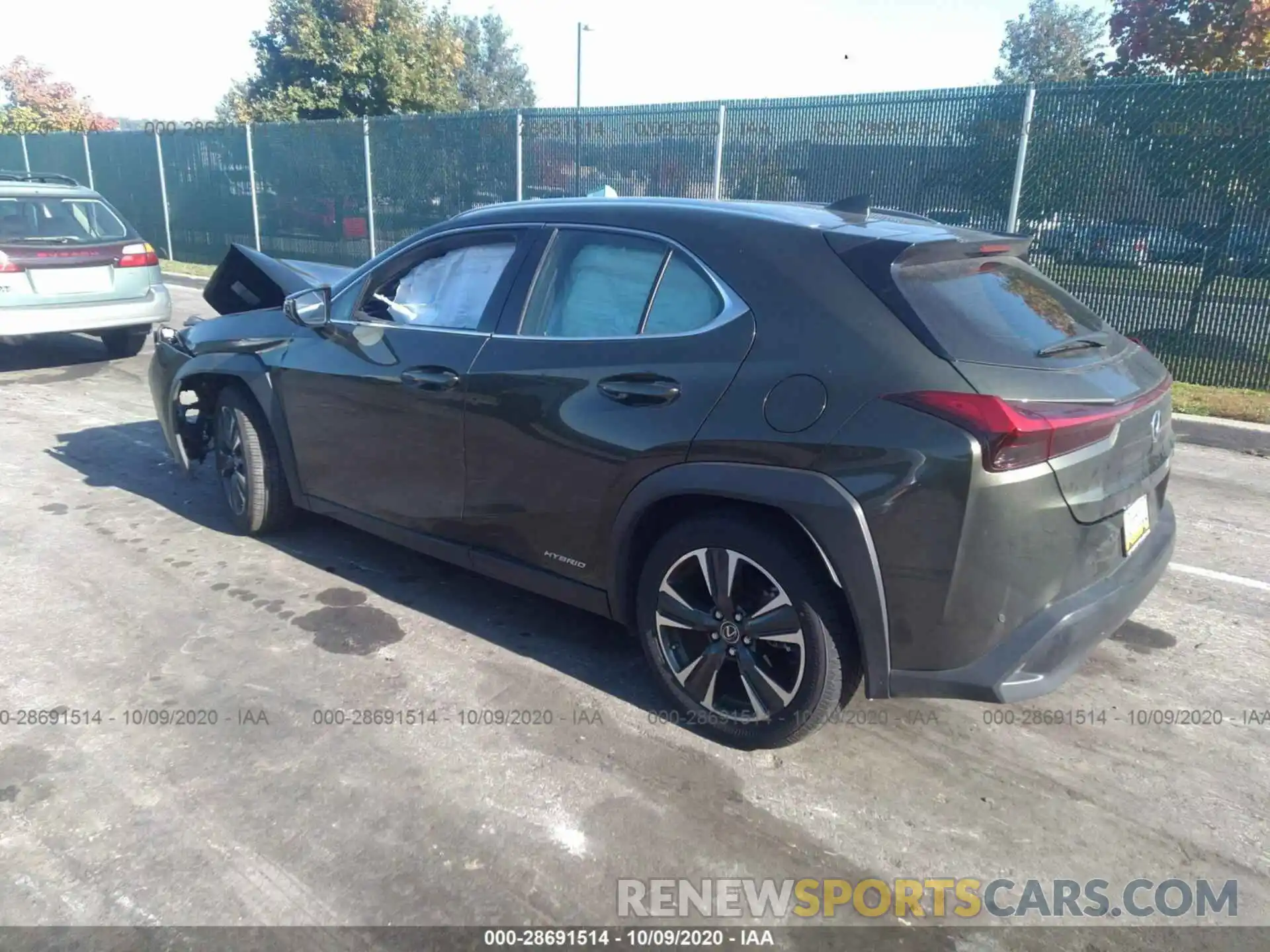 3 Photograph of a damaged car JTHU9JBH9K2003646 LEXUS UX 2019