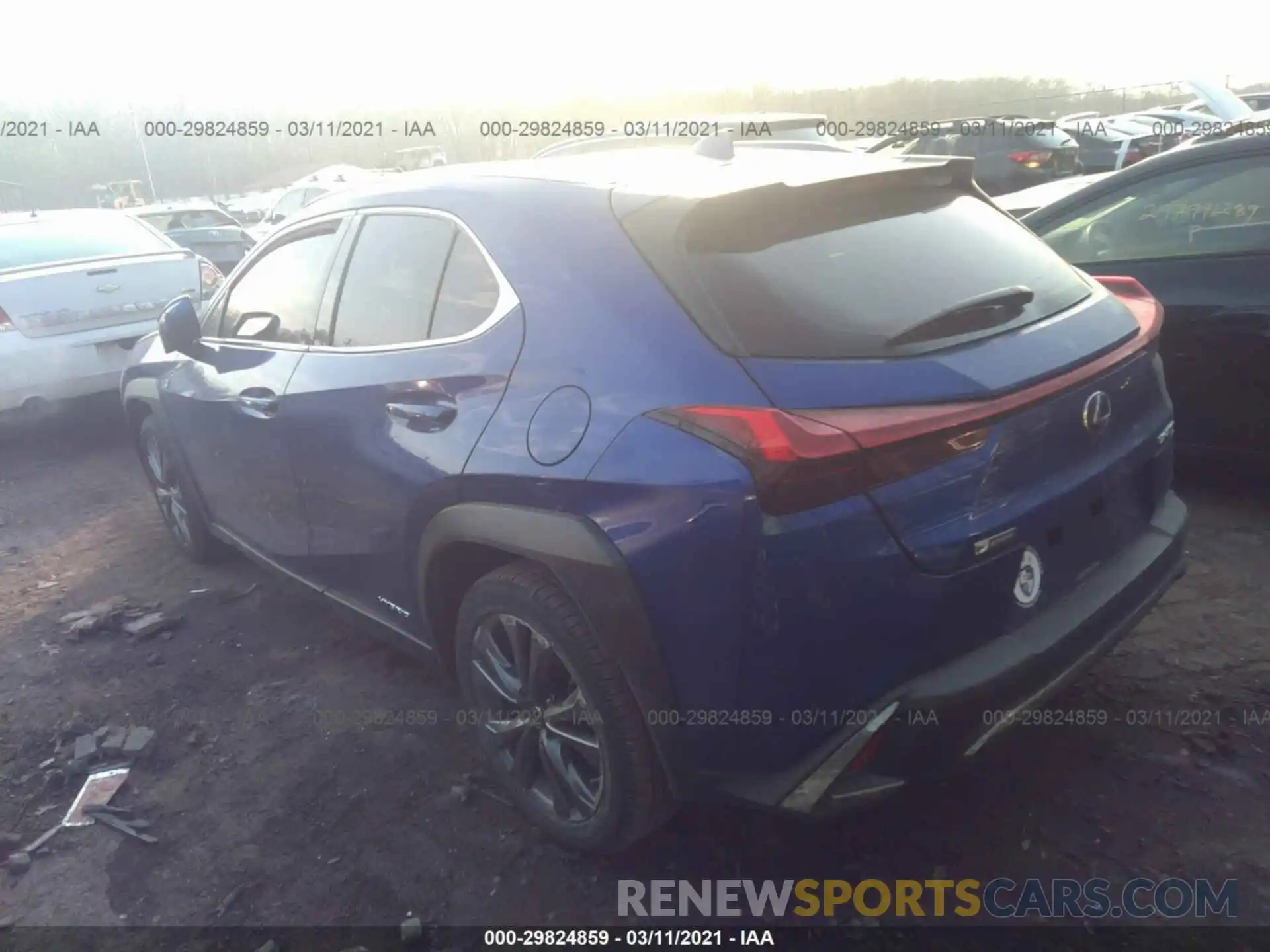 3 Photograph of a damaged car JTHU9JBH9K2010158 LEXUS UX 2019