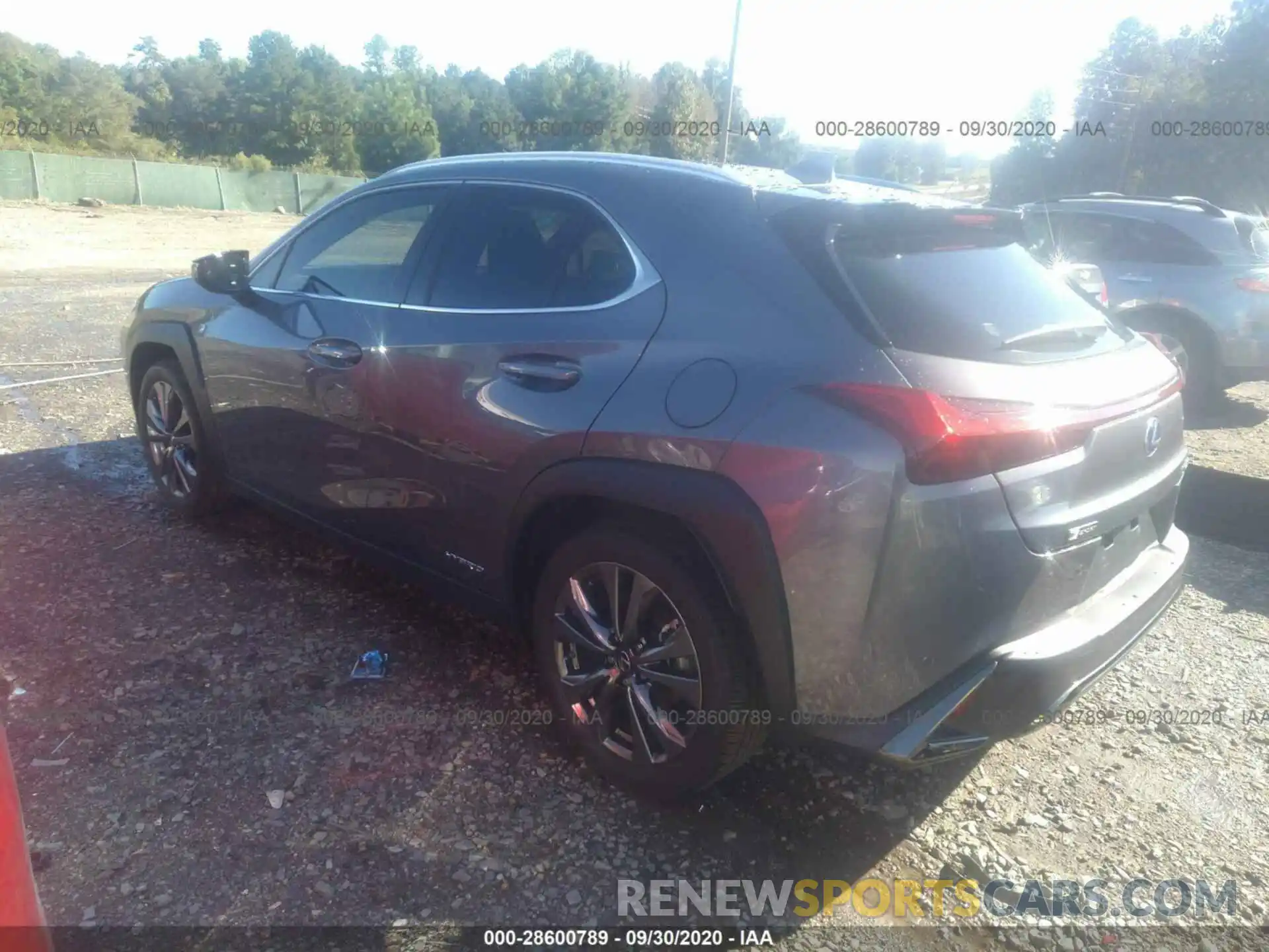 3 Photograph of a damaged car JTHU9JBH9K2013254 LEXUS UX 2019