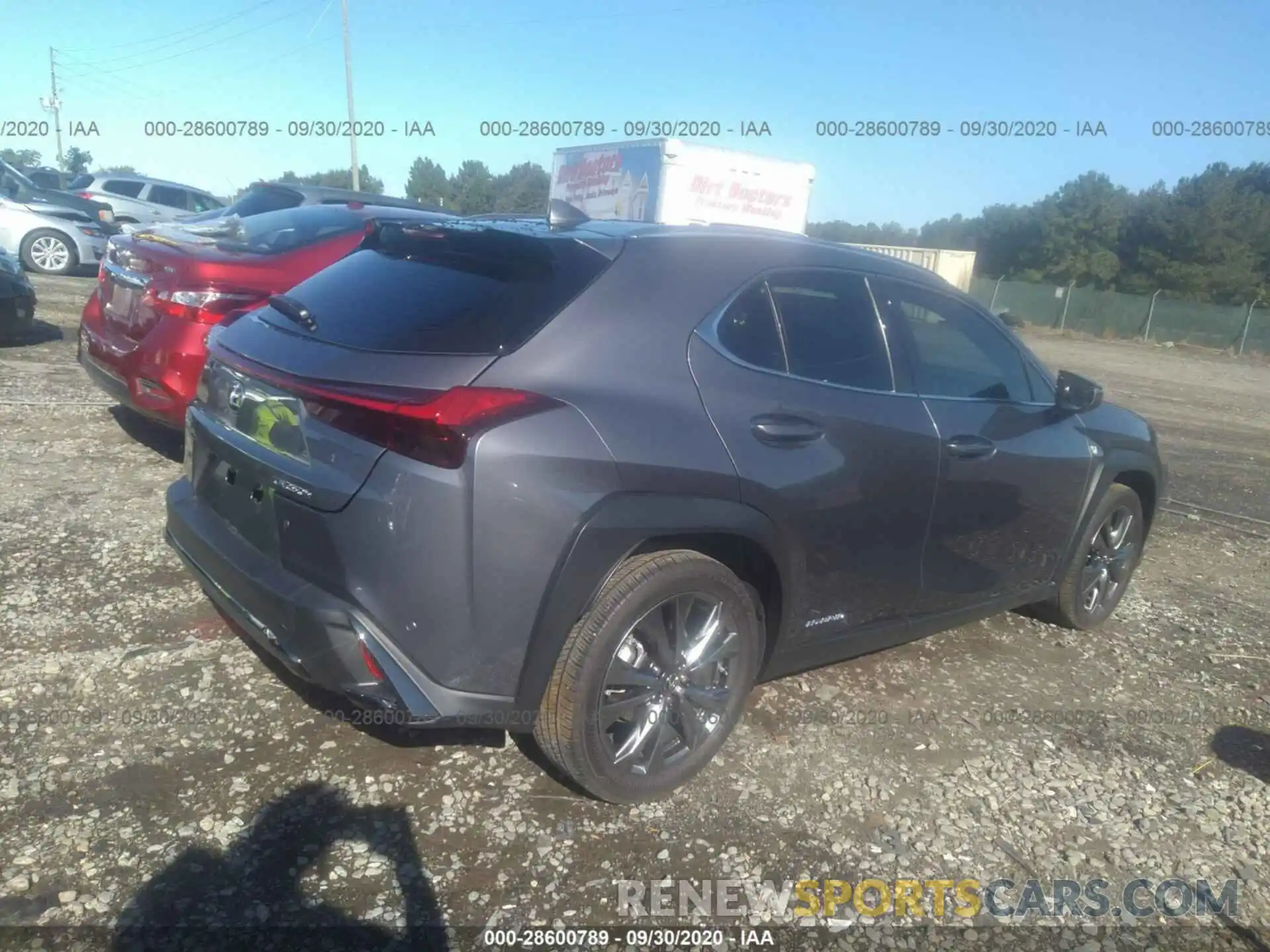 4 Photograph of a damaged car JTHU9JBH9K2013254 LEXUS UX 2019