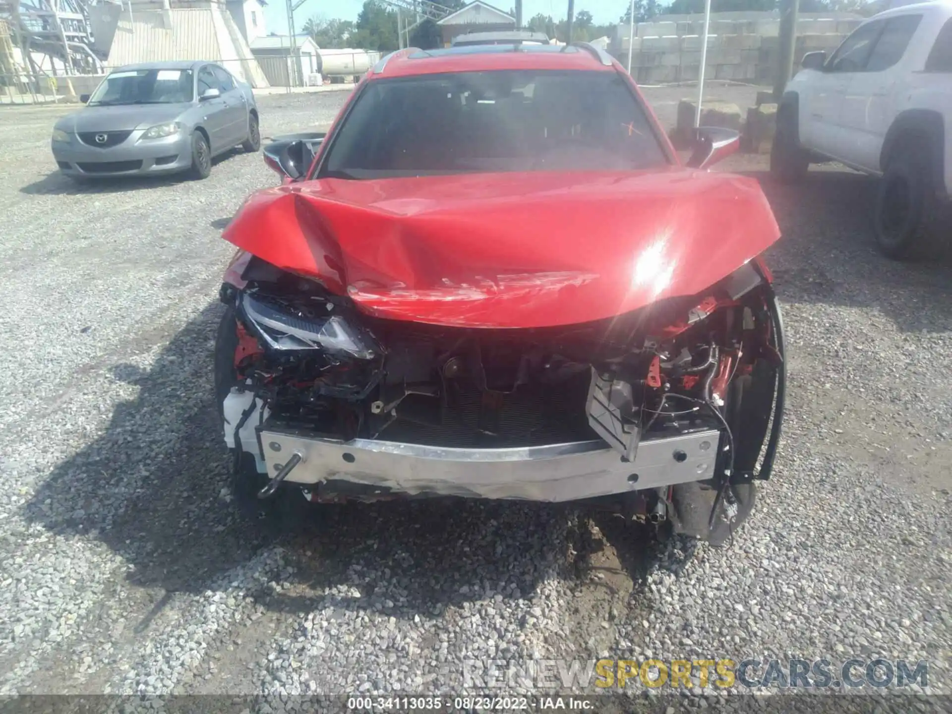 6 Photograph of a damaged car JTHY3JBH0K2000380 LEXUS UX 2019