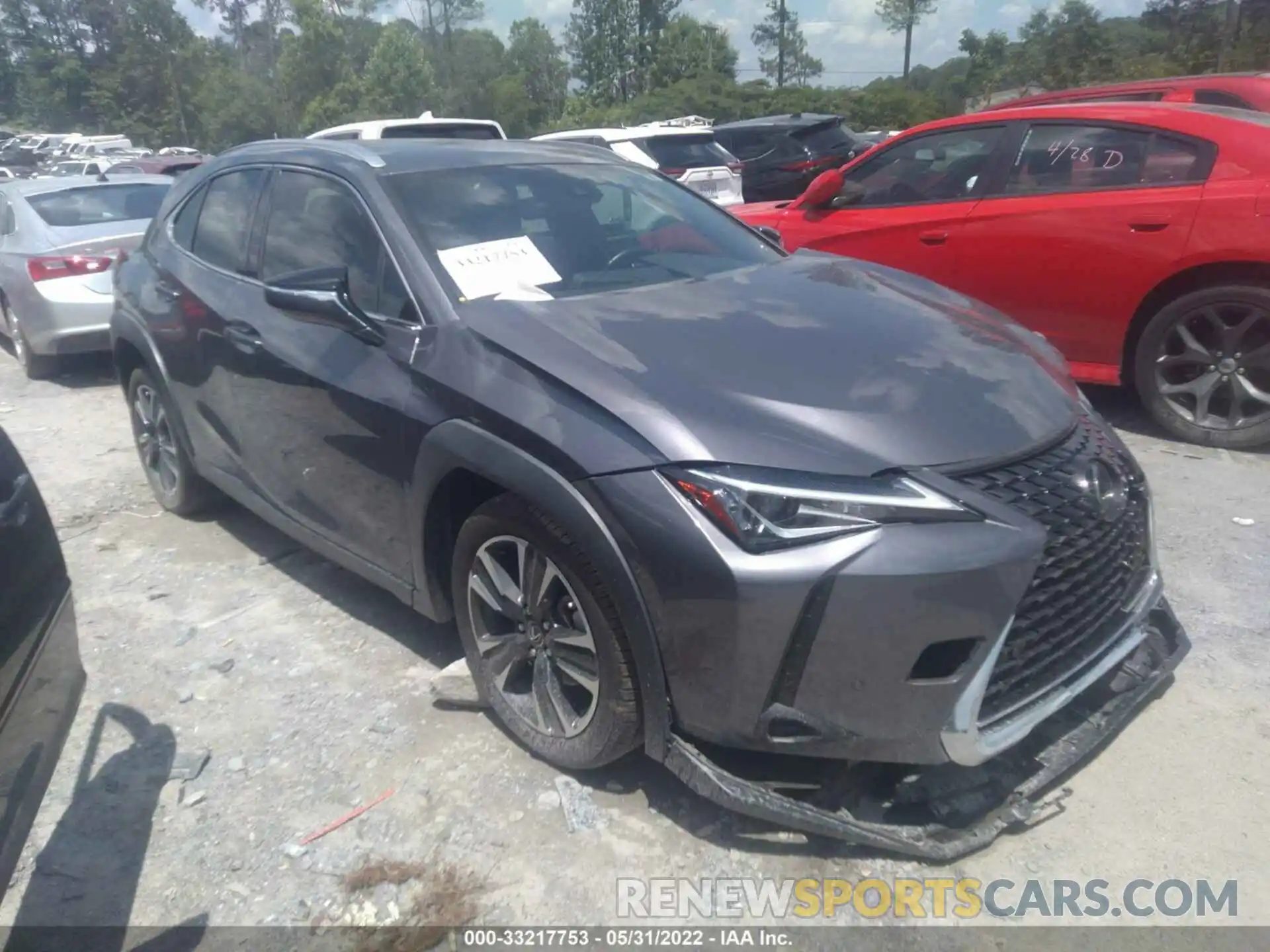 1 Photograph of a damaged car JTHY3JBH0K2001965 LEXUS UX 2019