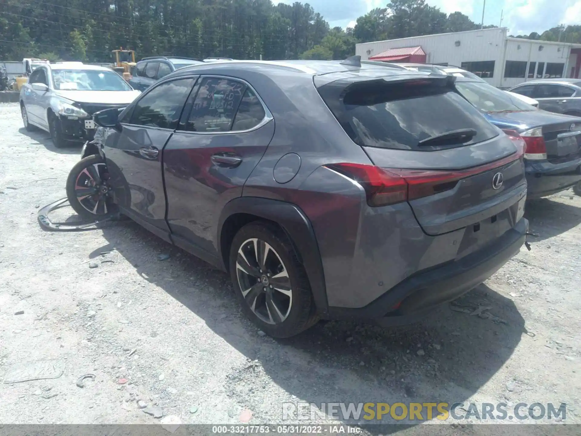 3 Photograph of a damaged car JTHY3JBH0K2001965 LEXUS UX 2019