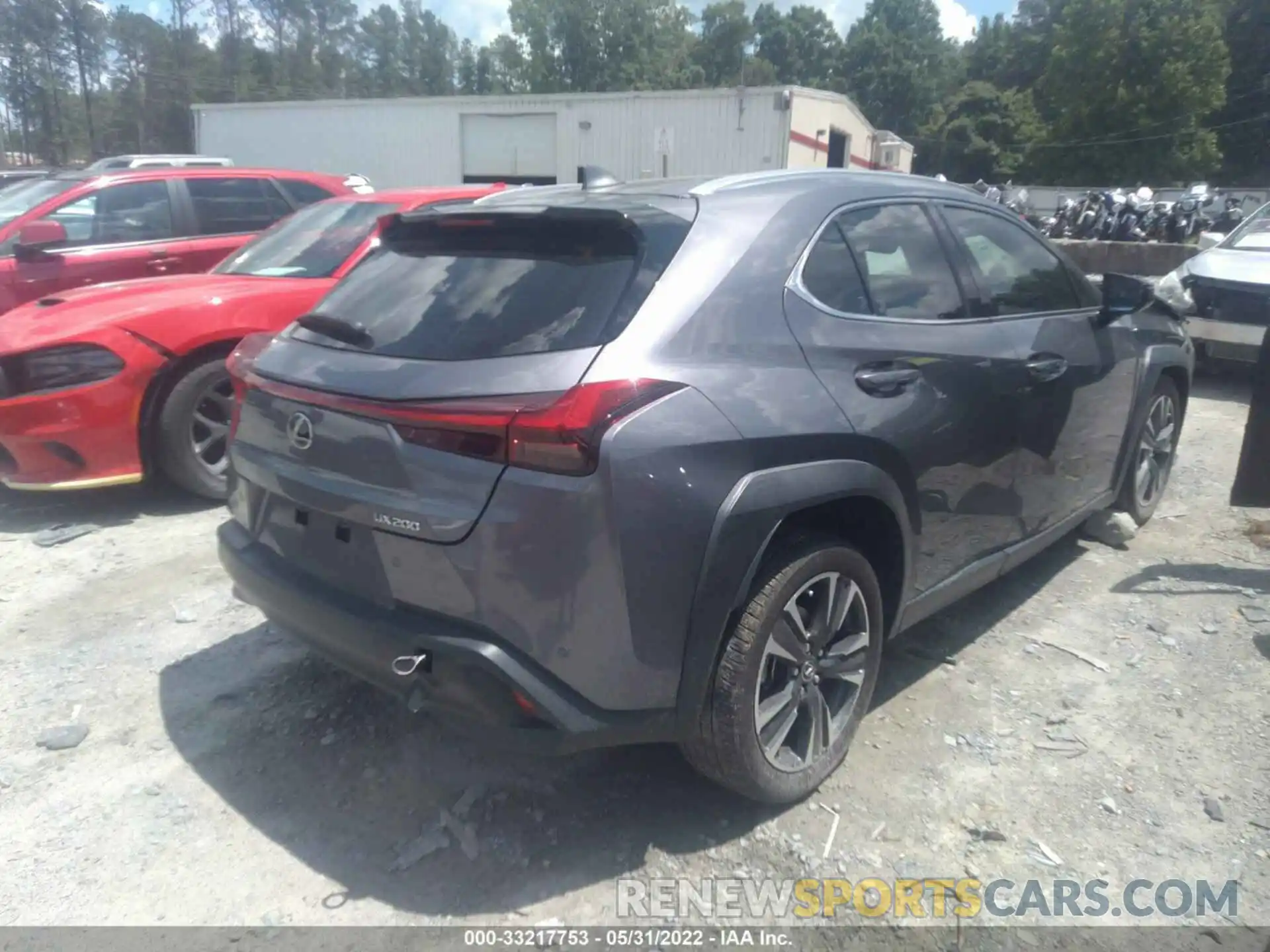 4 Photograph of a damaged car JTHY3JBH0K2001965 LEXUS UX 2019