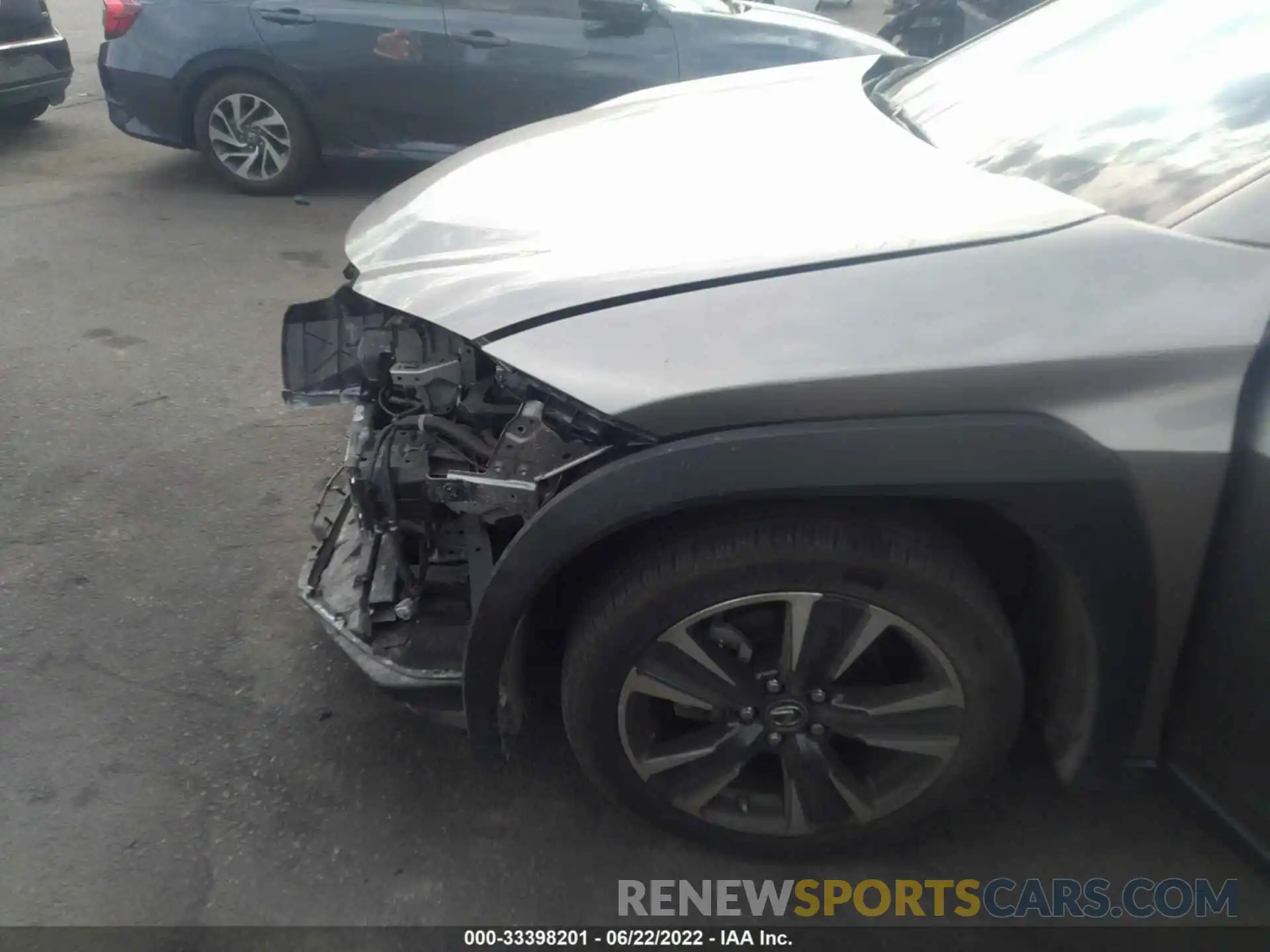 6 Photograph of a damaged car JTHY3JBH0K2020791 LEXUS UX 2019