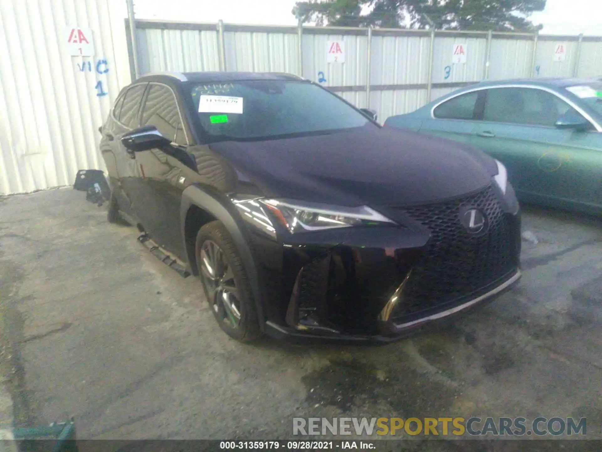 1 Photograph of a damaged car JTHY3JBH1K2000257 LEXUS UX 2019