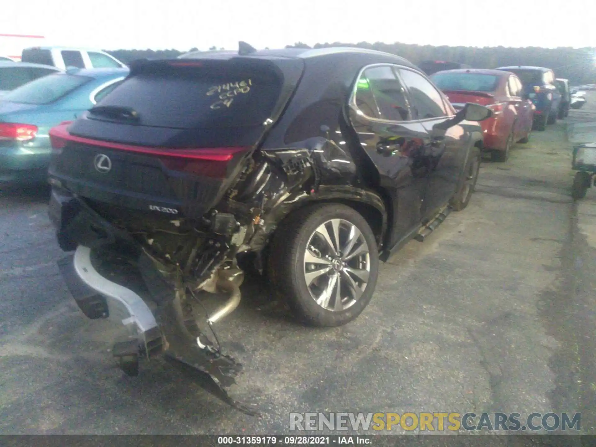 4 Photograph of a damaged car JTHY3JBH1K2000257 LEXUS UX 2019