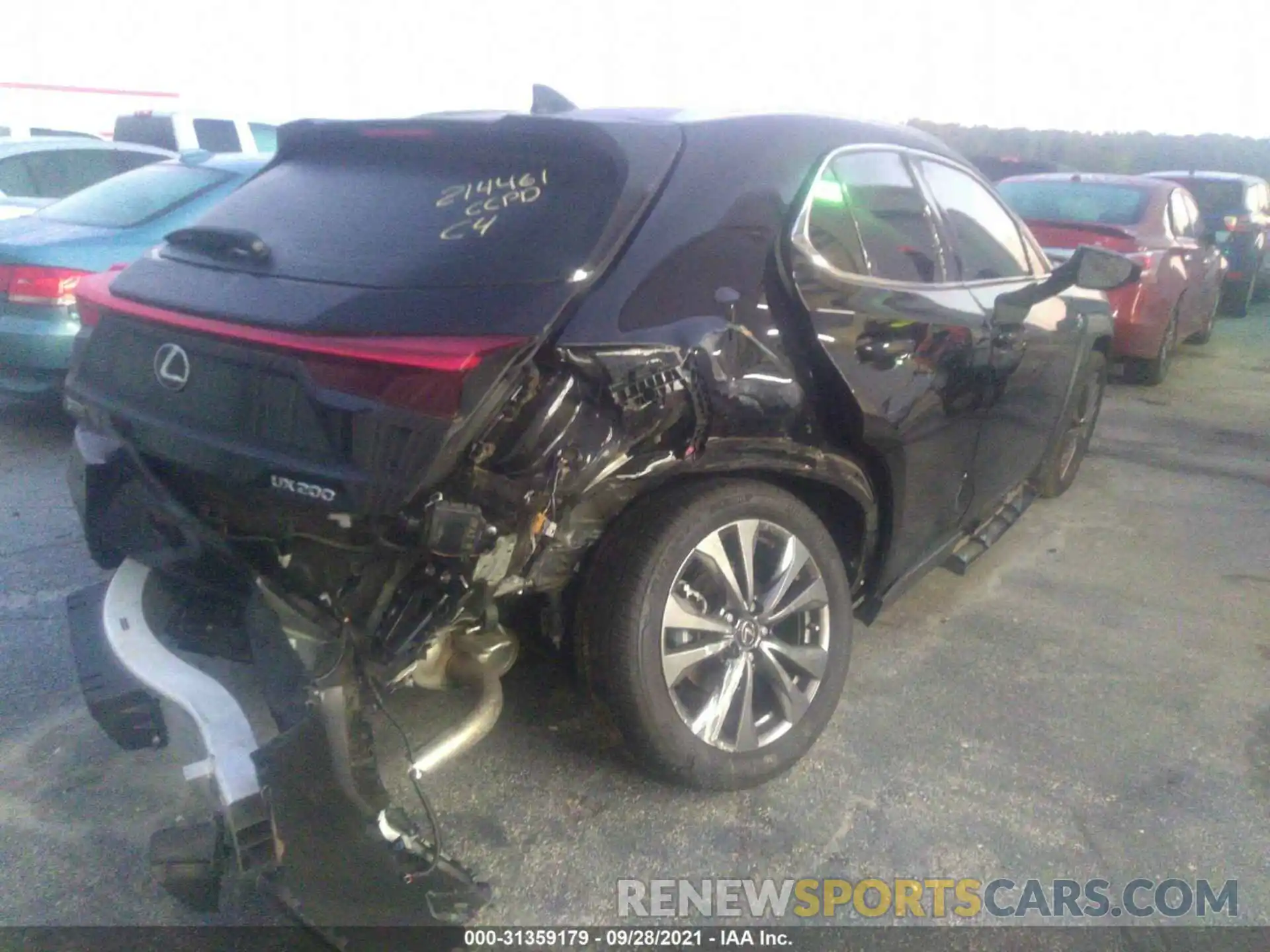 6 Photograph of a damaged car JTHY3JBH1K2000257 LEXUS UX 2019