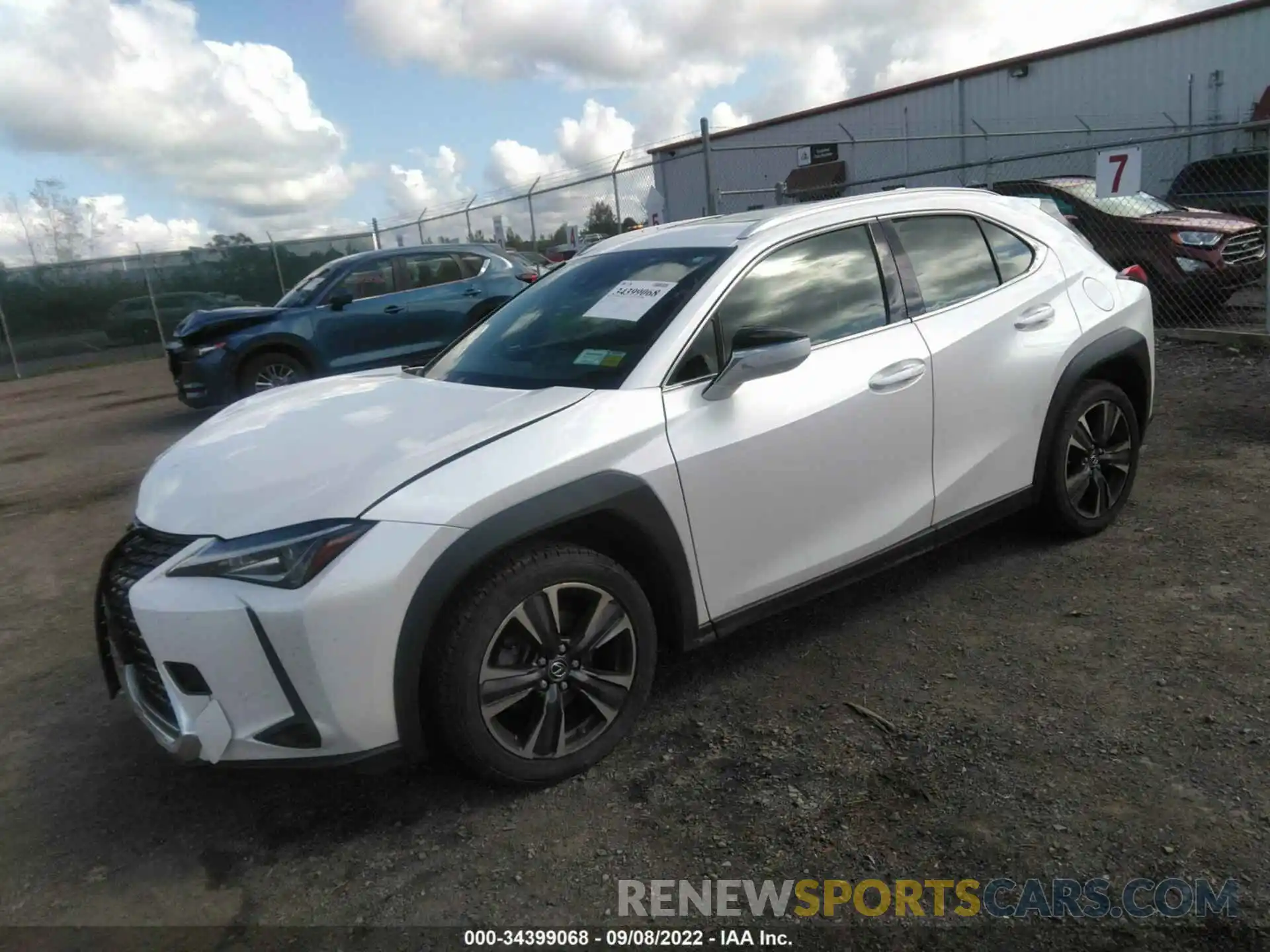 2 Photograph of a damaged car JTHY3JBH1K2000663 LEXUS UX 2019