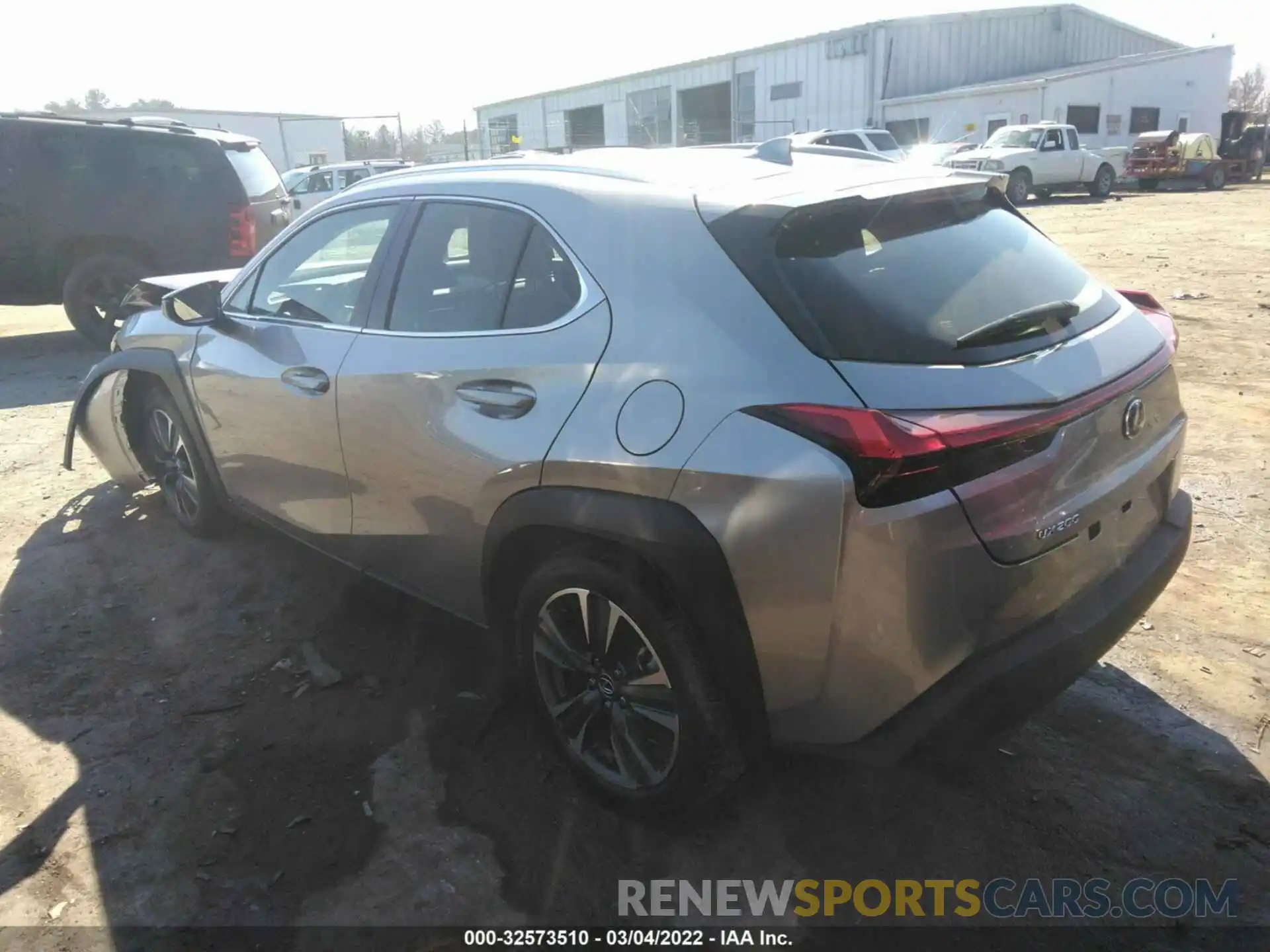 3 Photograph of a damaged car JTHY3JBH1K2002302 LEXUS UX 2019