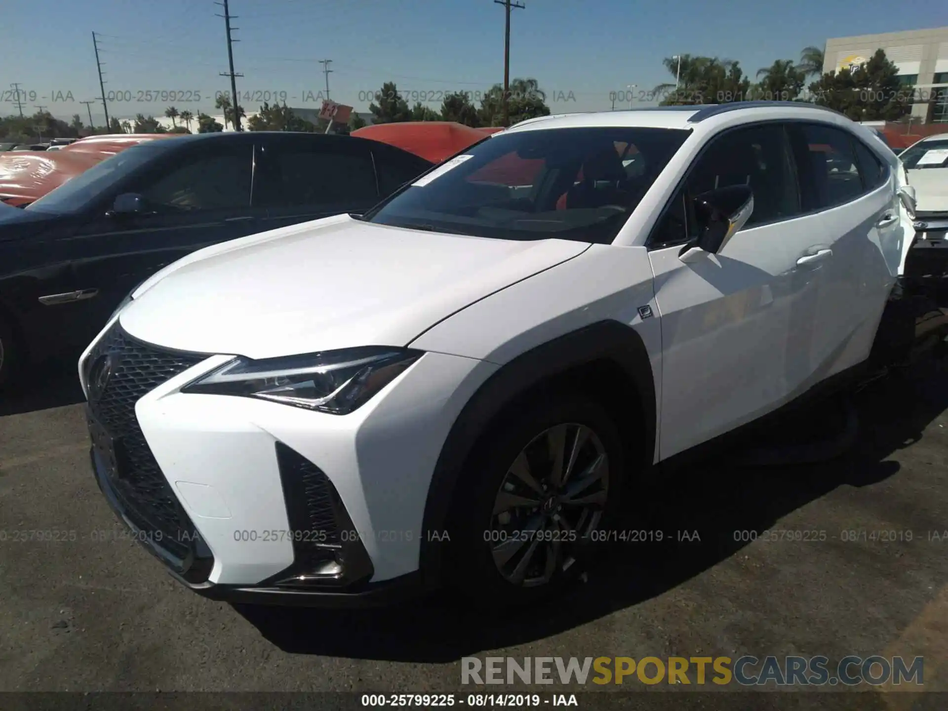 2 Photograph of a damaged car JTHY3JBH1K2002395 LEXUS UX 2019