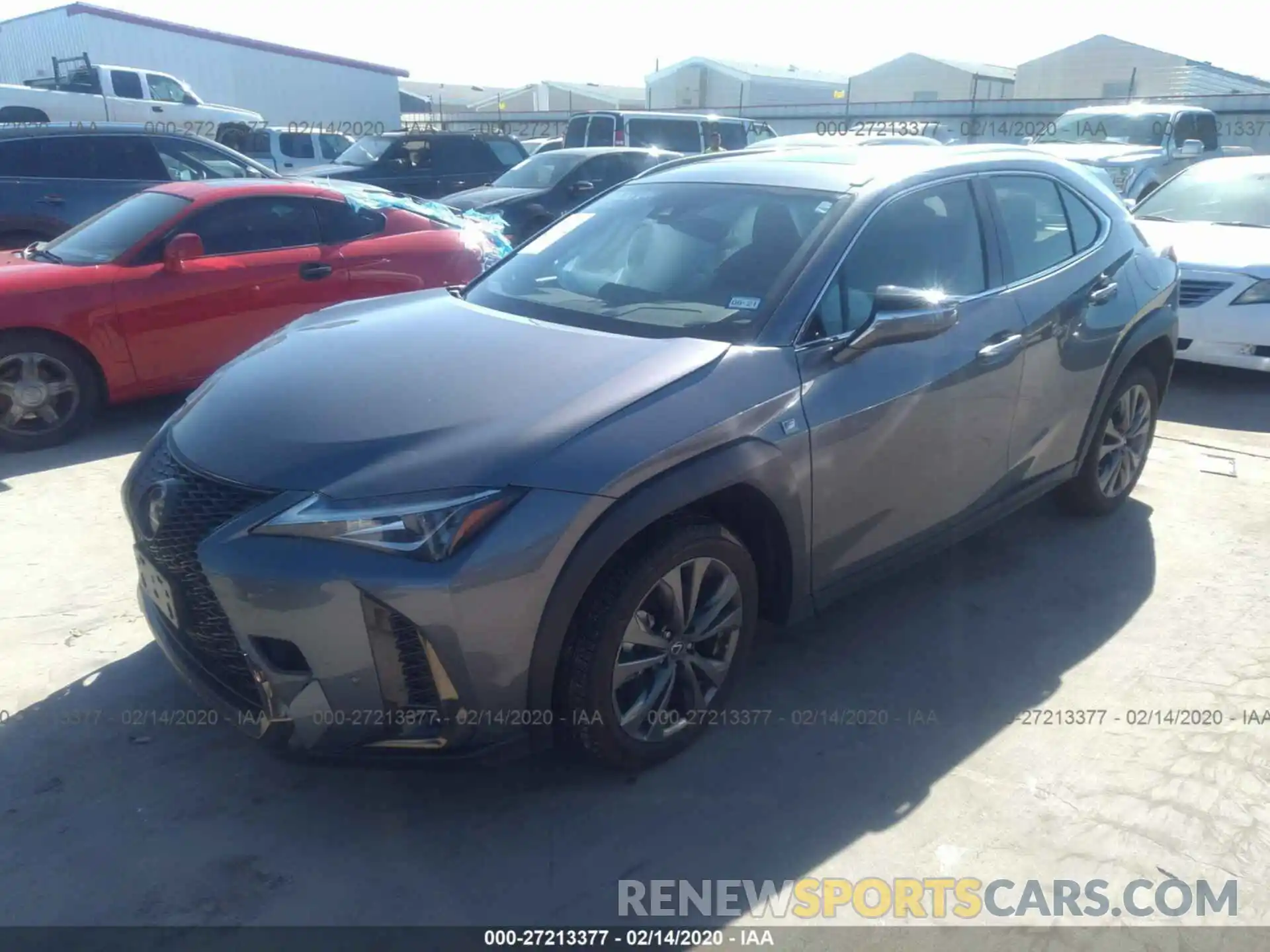 2 Photograph of a damaged car JTHY3JBH1K2009332 LEXUS UX 2019