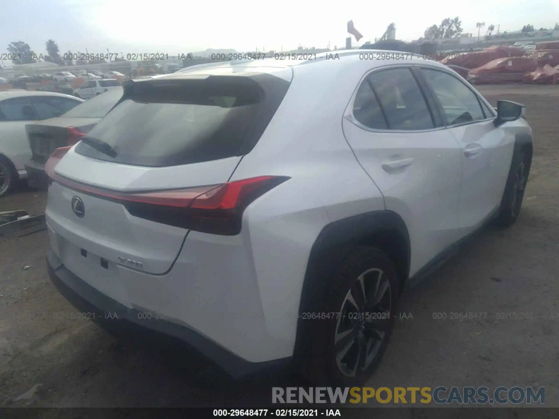 4 Photograph of a damaged car JTHY3JBH1K2015051 LEXUS UX 2019