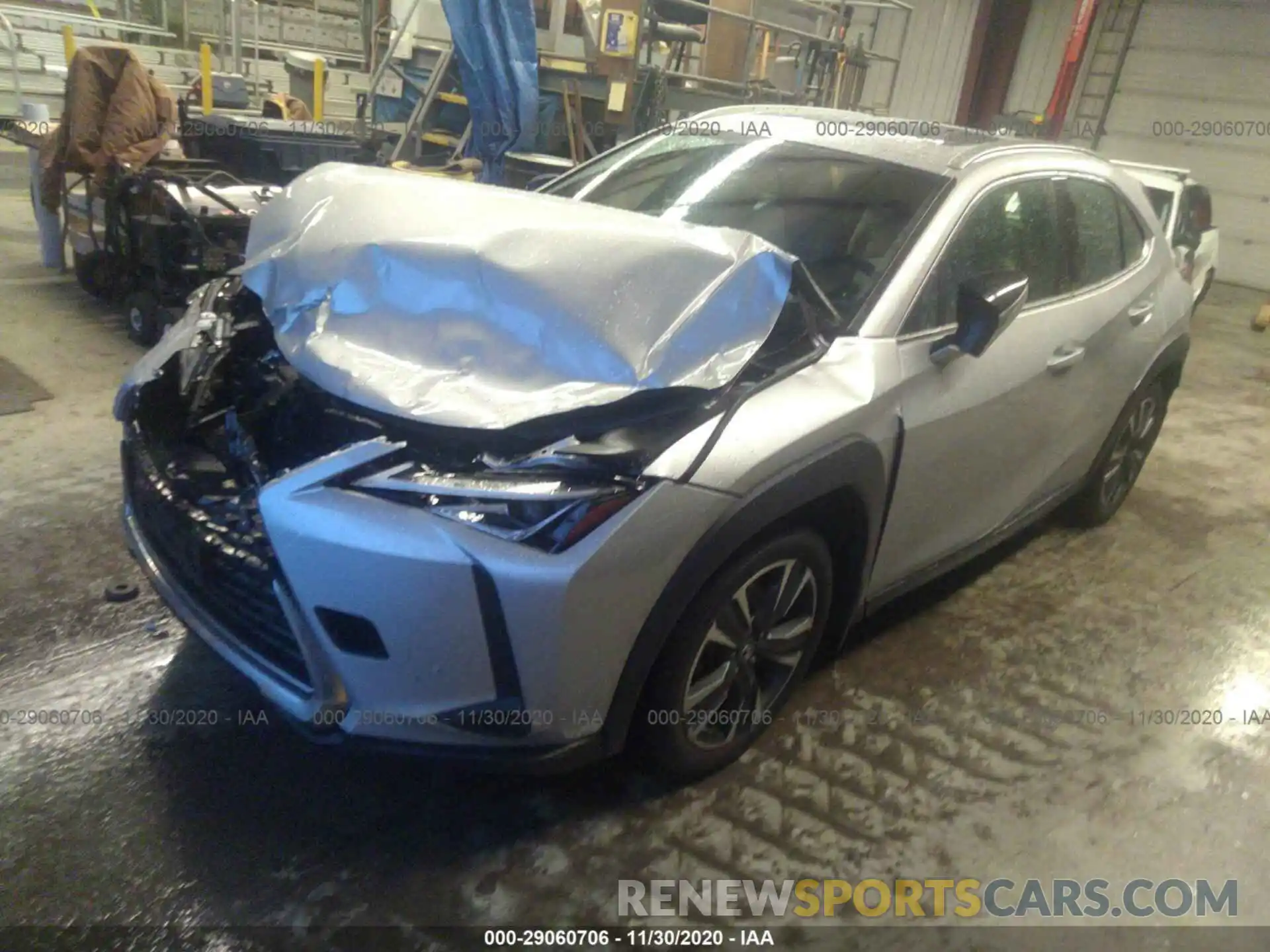 2 Photograph of a damaged car JTHY3JBH2K2004298 LEXUS UX 2019