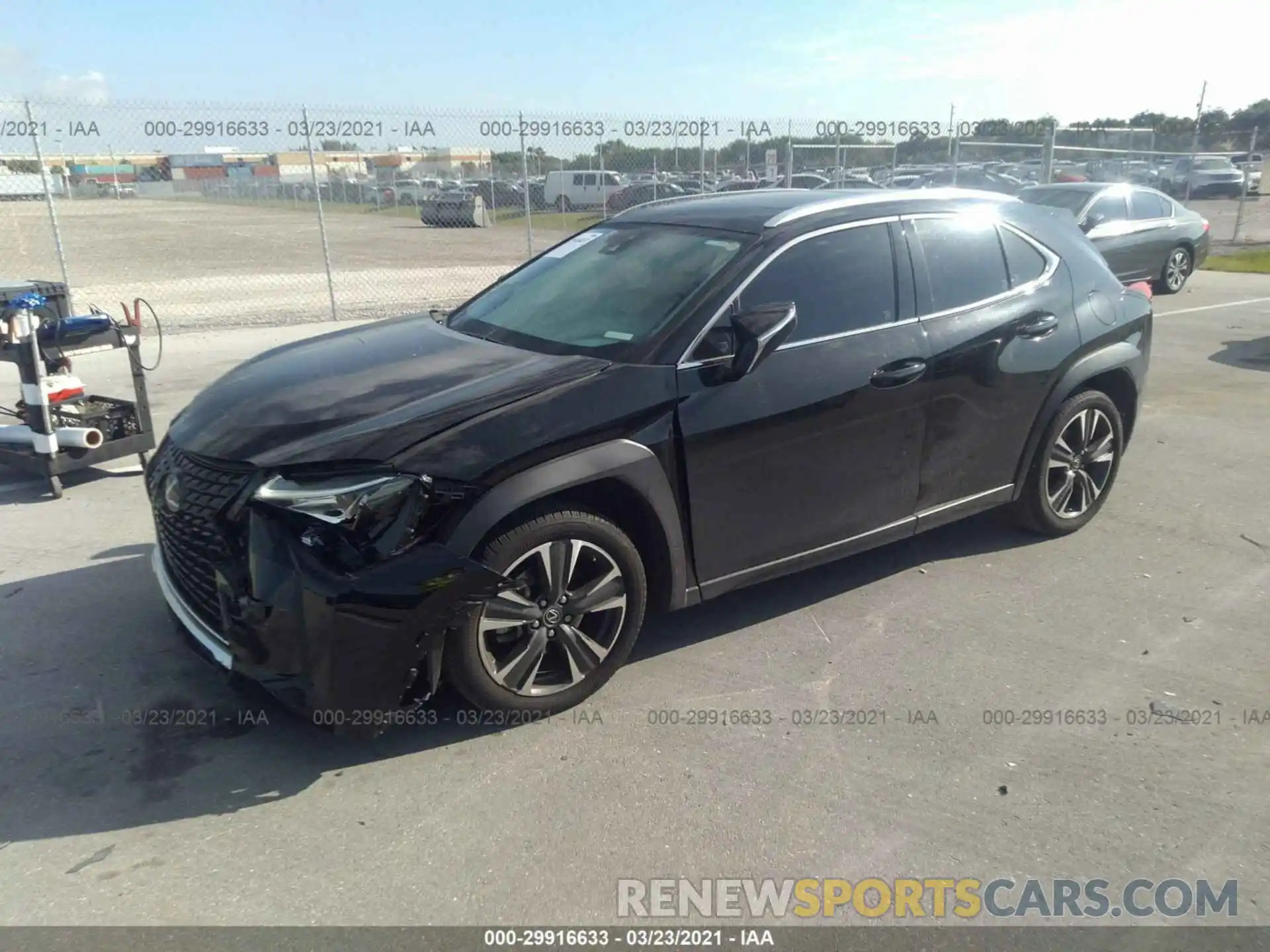 2 Photograph of a damaged car JTHY3JBH2K2005550 LEXUS UX 2019