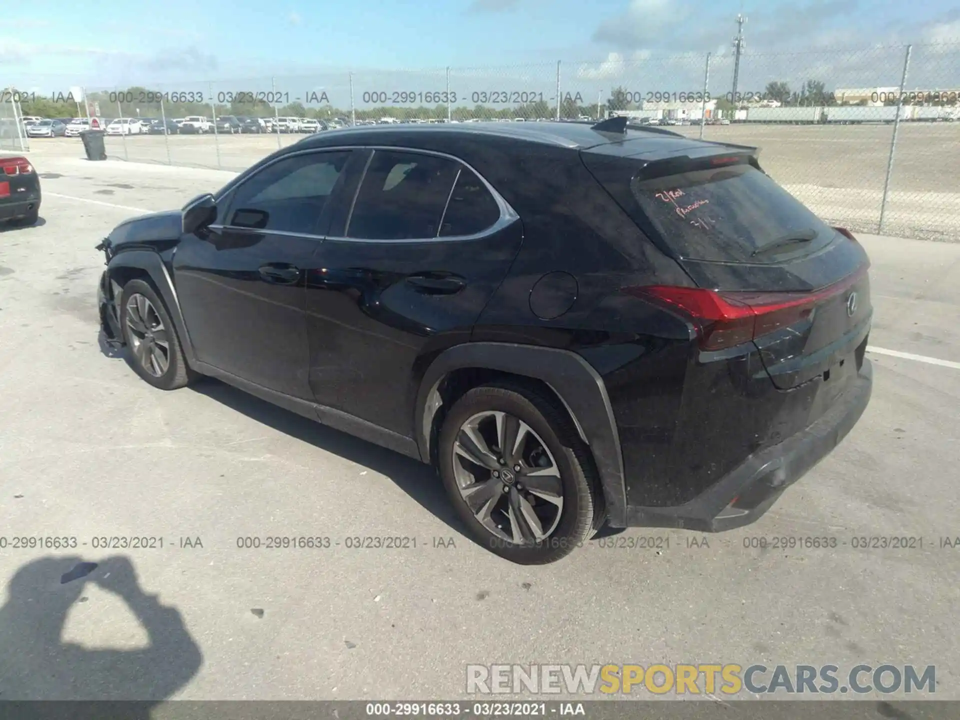 3 Photograph of a damaged car JTHY3JBH2K2005550 LEXUS UX 2019