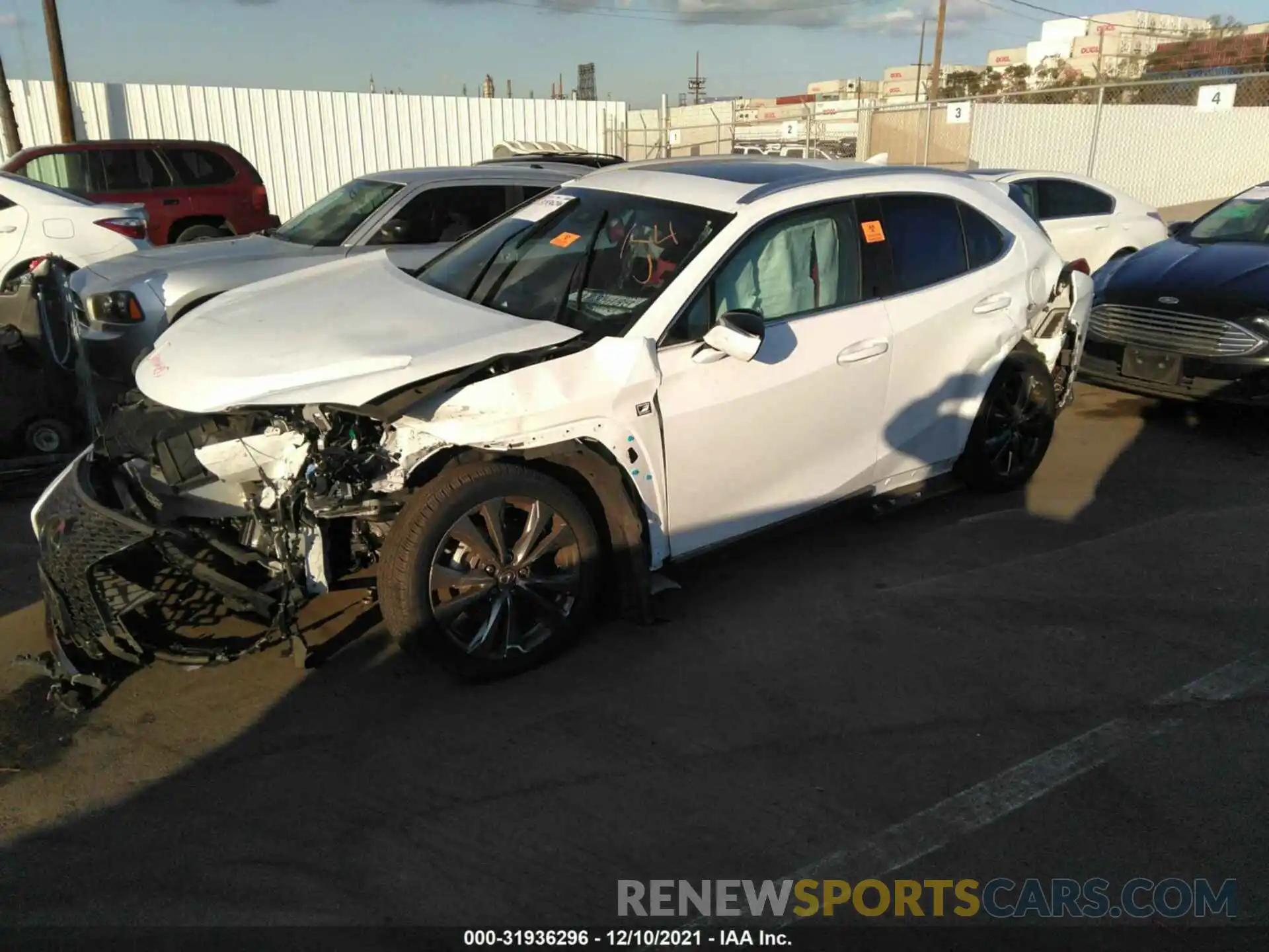 2 Photograph of a damaged car JTHY3JBH3K2006495 LEXUS UX 2019