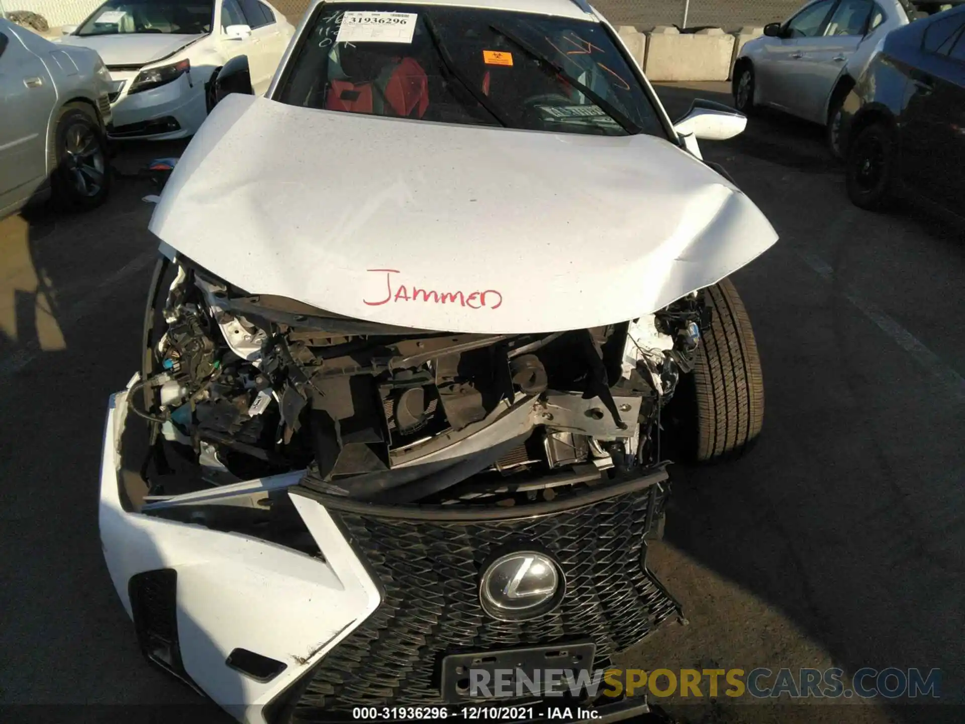 6 Photograph of a damaged car JTHY3JBH3K2006495 LEXUS UX 2019