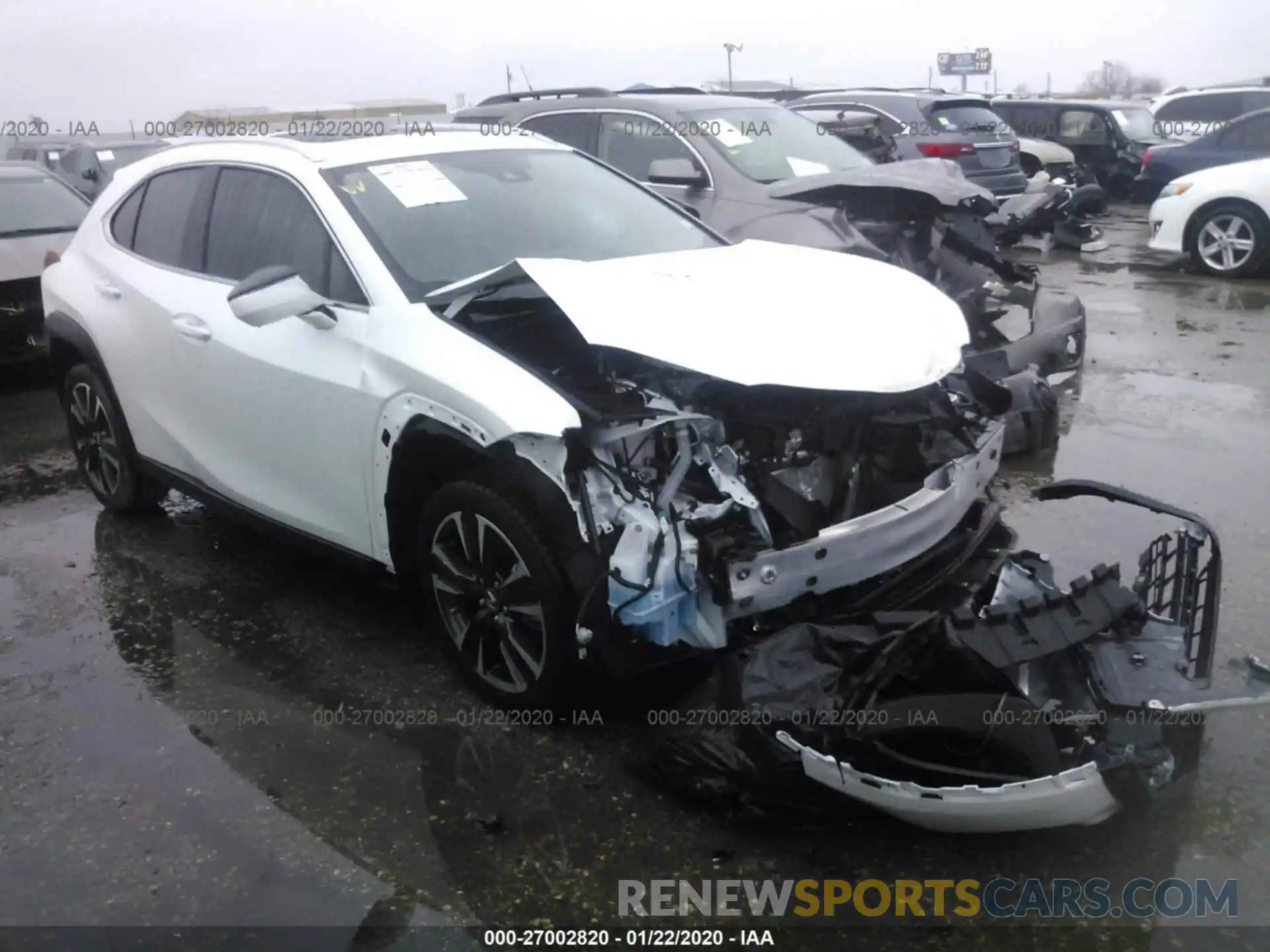 1 Photograph of a damaged car JTHY3JBH3K2018419 LEXUS UX 2019