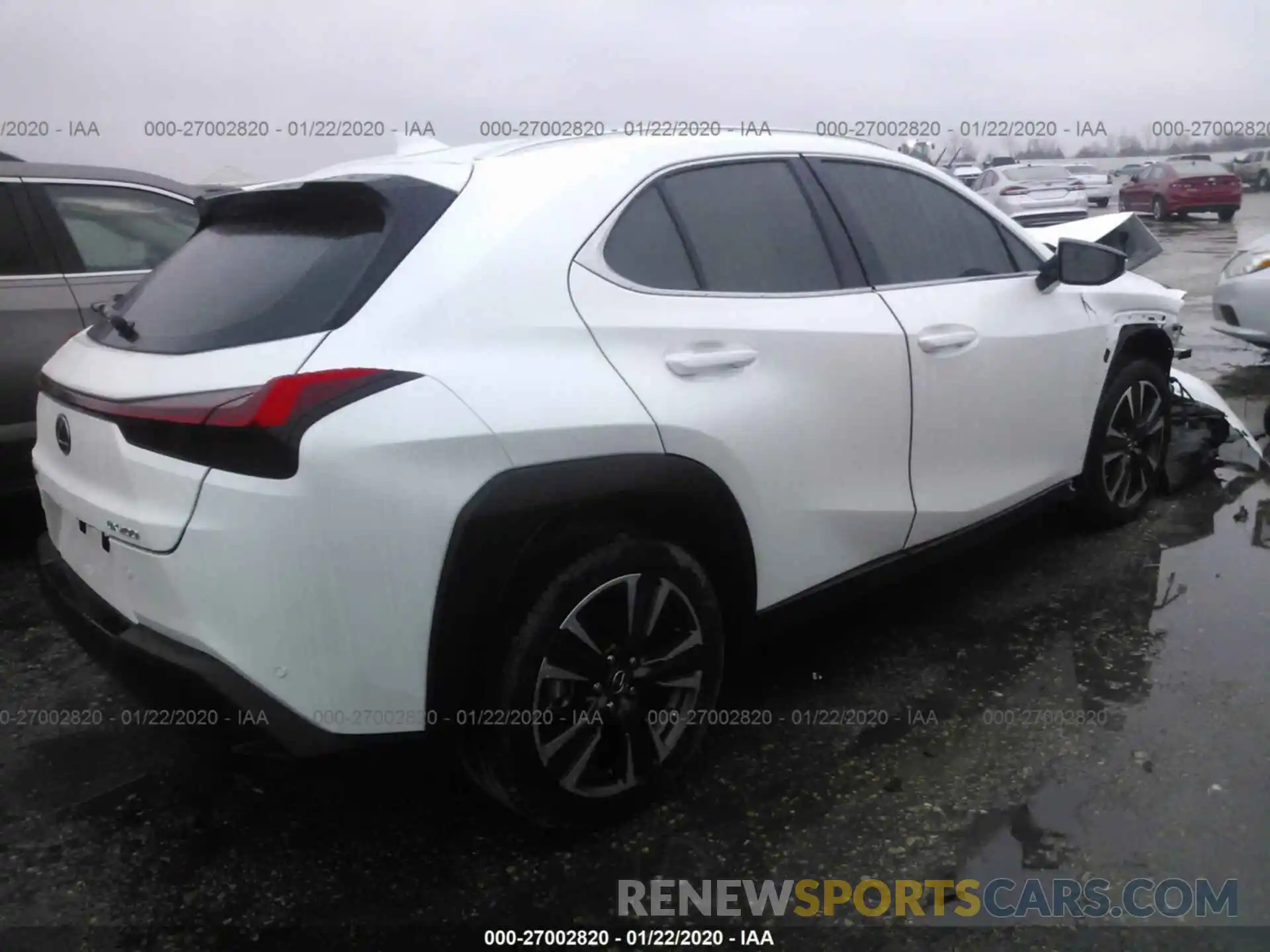 4 Photograph of a damaged car JTHY3JBH3K2018419 LEXUS UX 2019