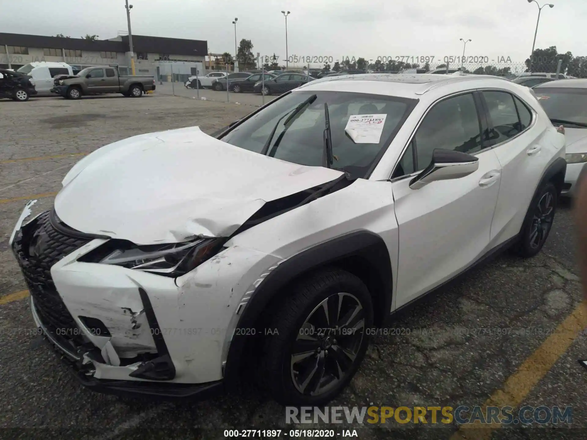 2 Photograph of a damaged car JTHY3JBH3K2018520 LEXUS UX 2019