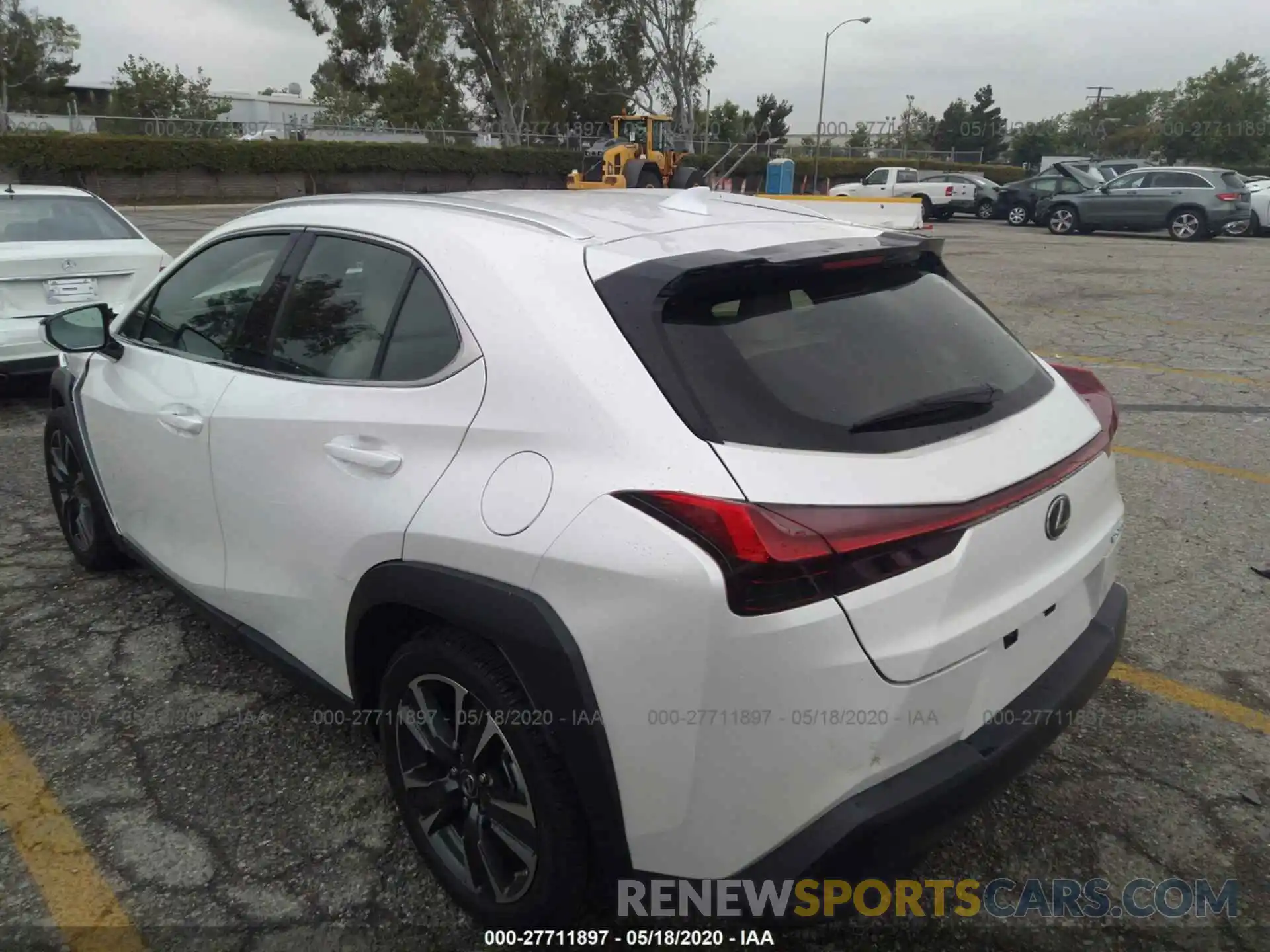 3 Photograph of a damaged car JTHY3JBH3K2018520 LEXUS UX 2019