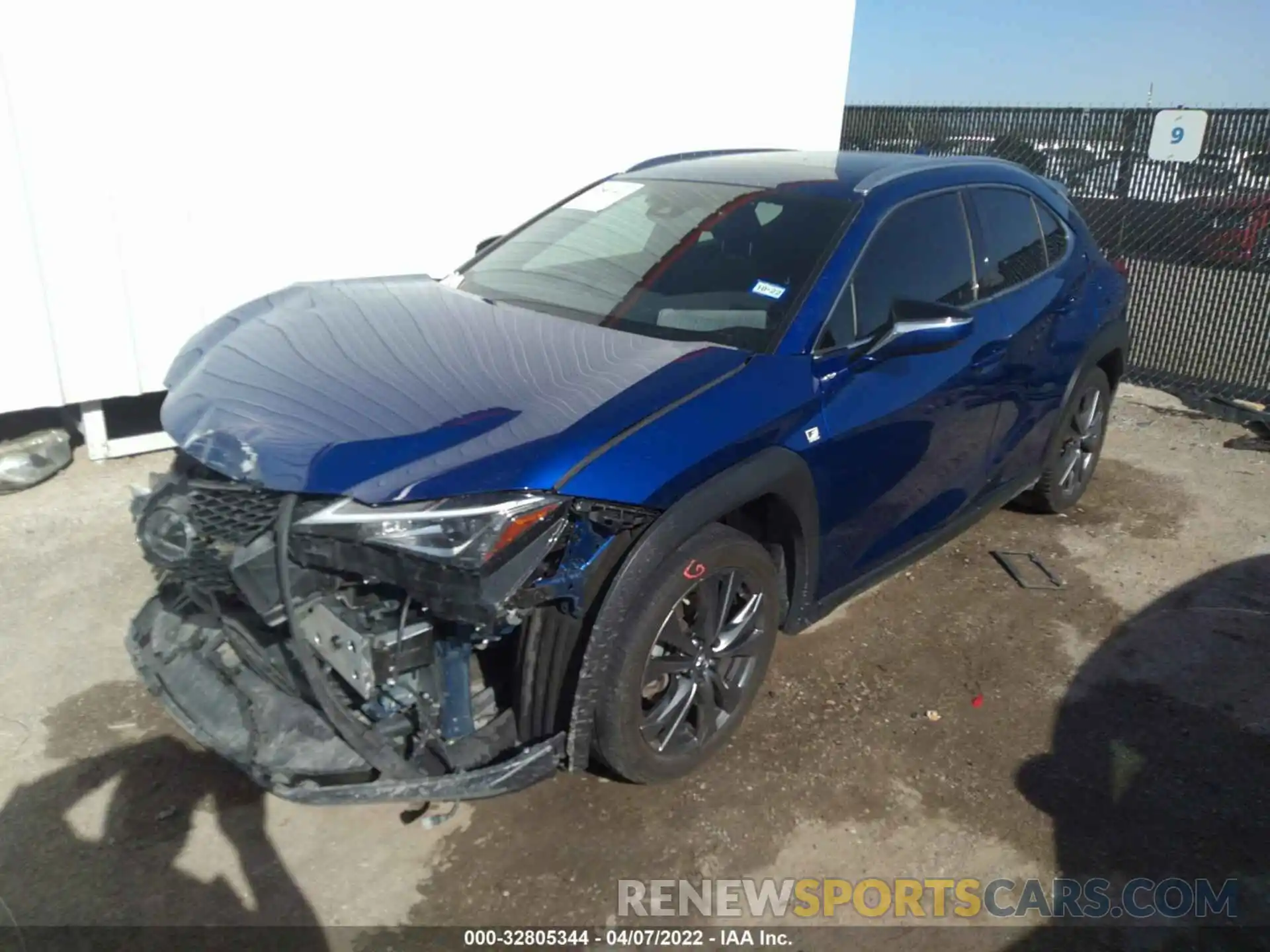 2 Photograph of a damaged car JTHY3JBH5K2004733 LEXUS UX 2019