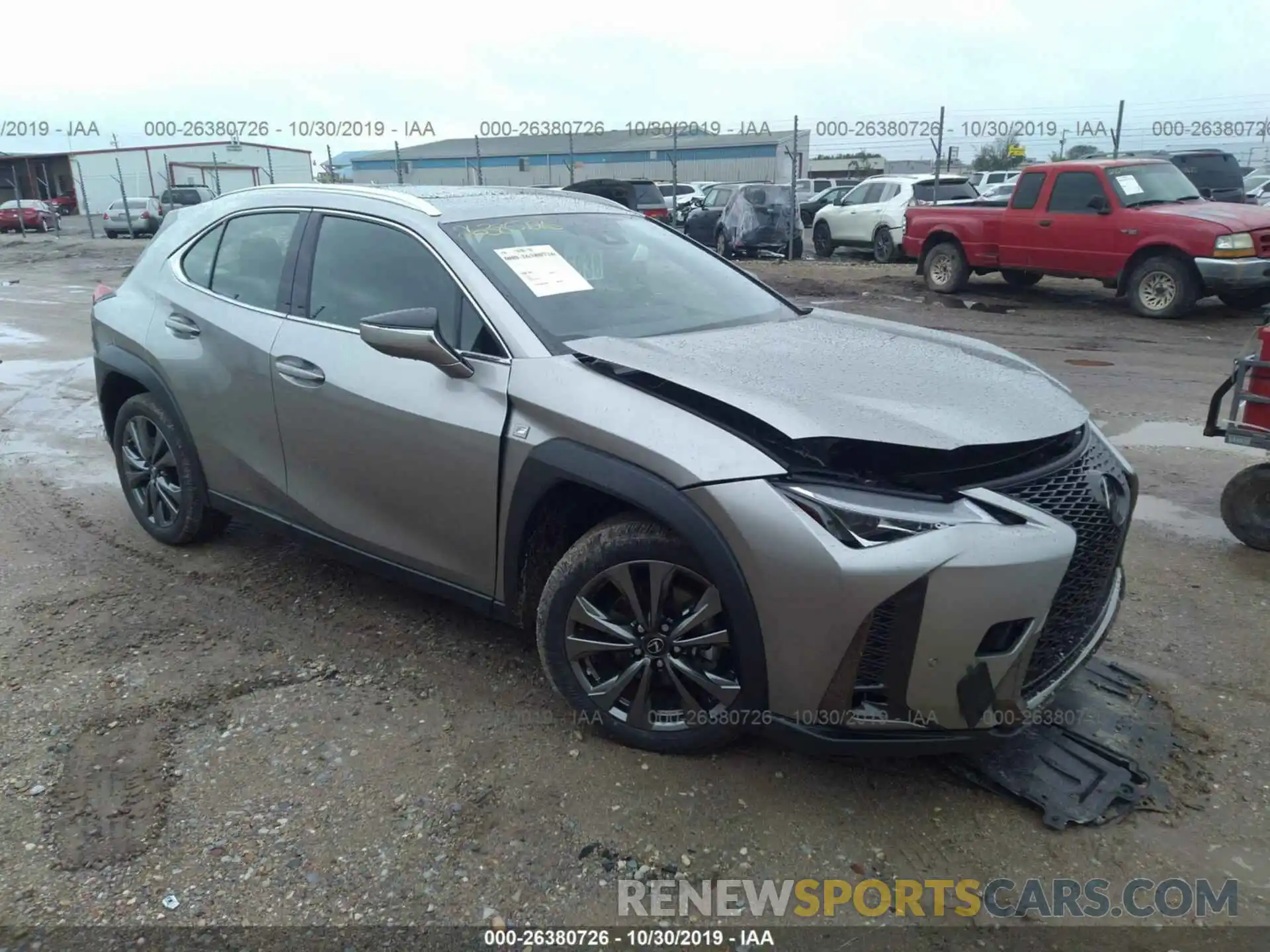 1 Photograph of a damaged car JTHY3JBH5K2008796 LEXUS UX 2019