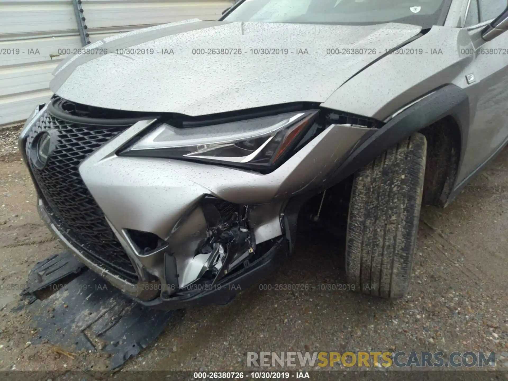 6 Photograph of a damaged car JTHY3JBH5K2008796 LEXUS UX 2019