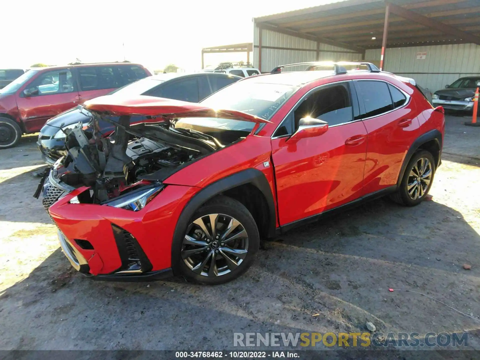 2 Photograph of a damaged car JTHY3JBH5K2010791 LEXUS UX 2019