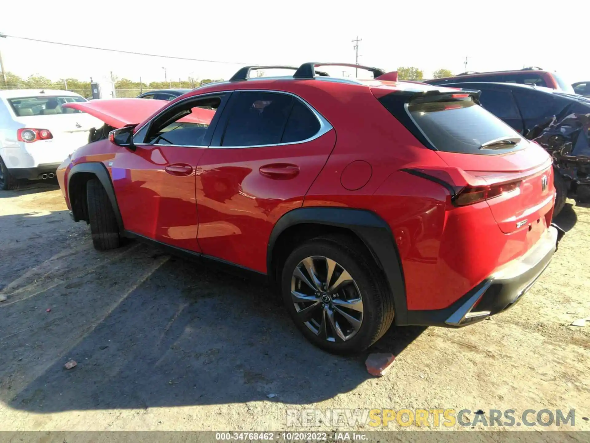 3 Photograph of a damaged car JTHY3JBH5K2010791 LEXUS UX 2019