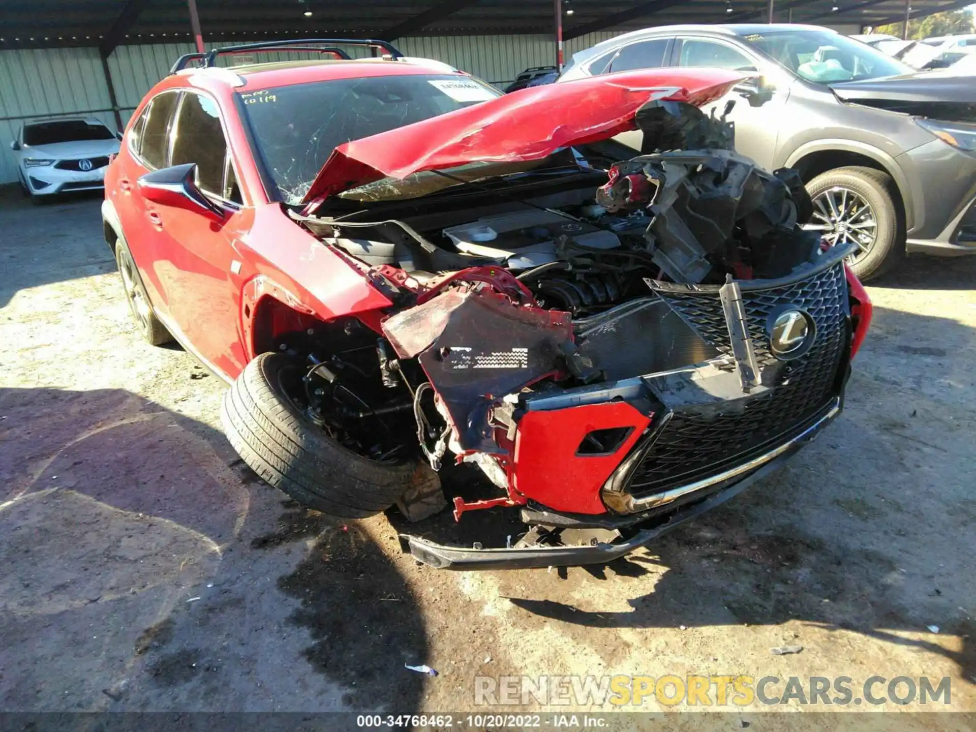 6 Photograph of a damaged car JTHY3JBH5K2010791 LEXUS UX 2019