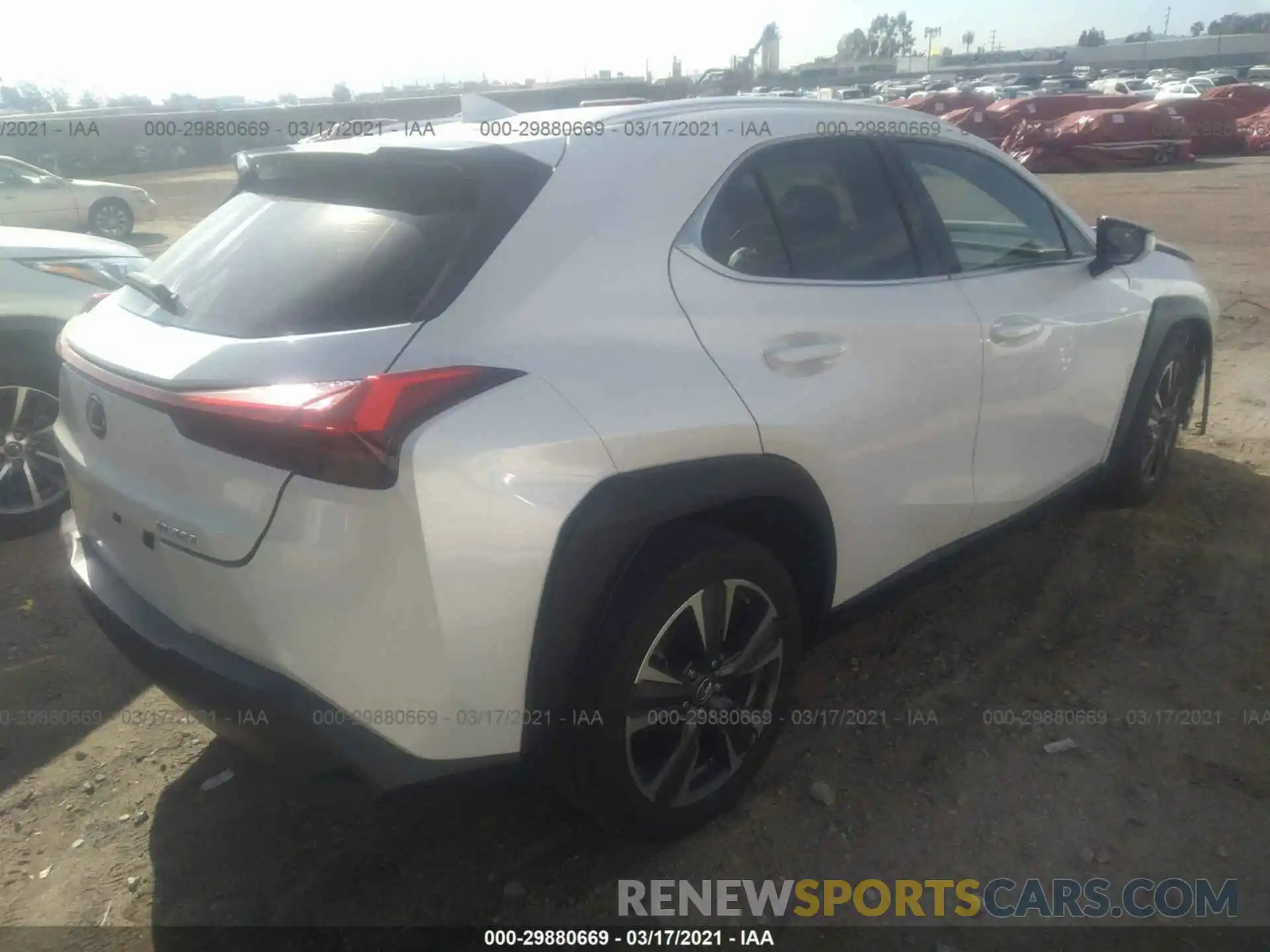 4 Photograph of a damaged car JTHY3JBH6K2004062 LEXUS UX 2019