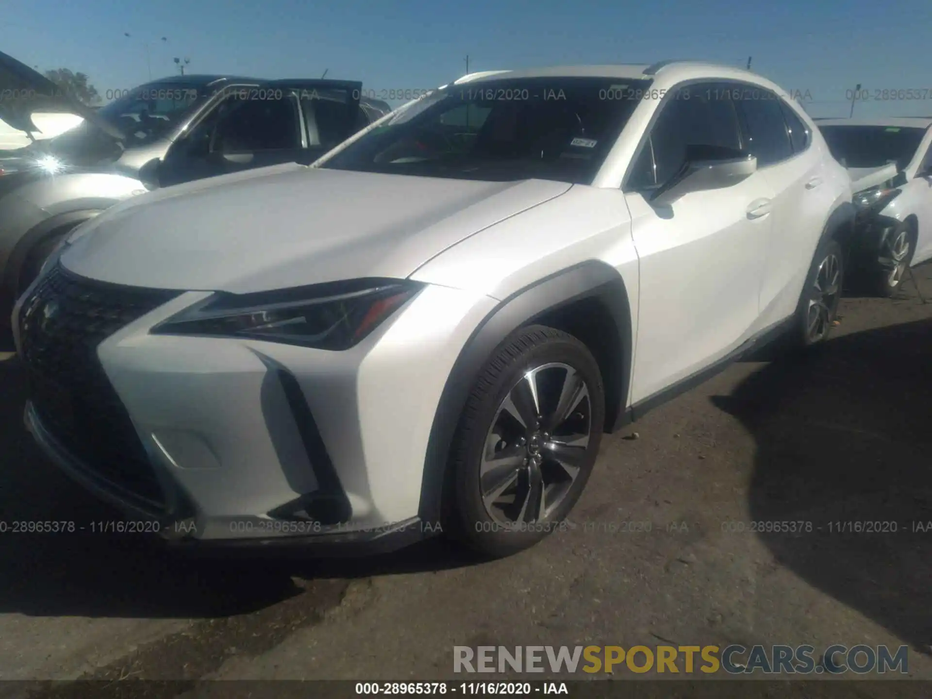 2 Photograph of a damaged car JTHY3JBH7K2002112 LEXUS UX 2019