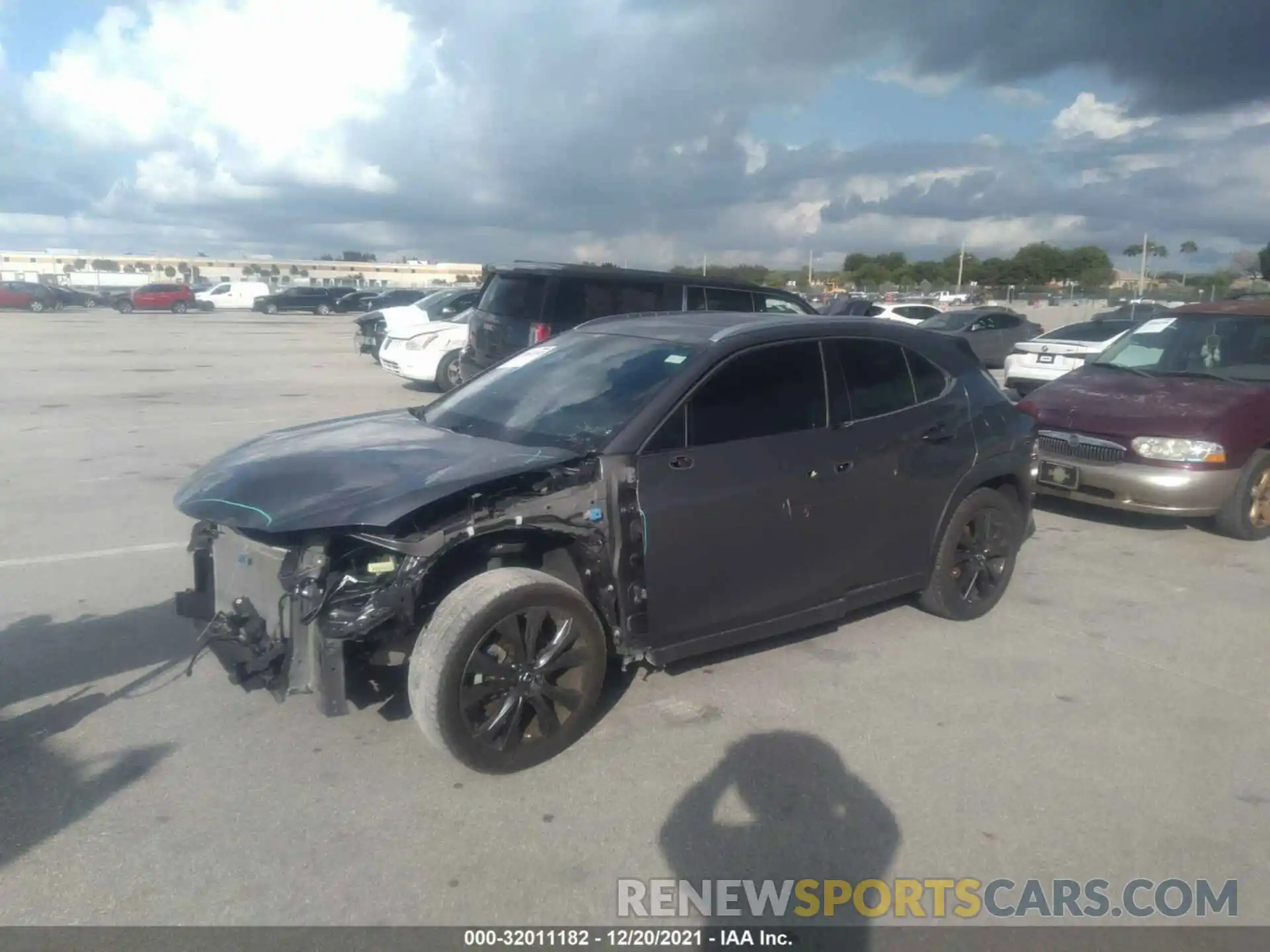 2 Photograph of a damaged car JTHY3JBH7K2005866 LEXUS UX 2019